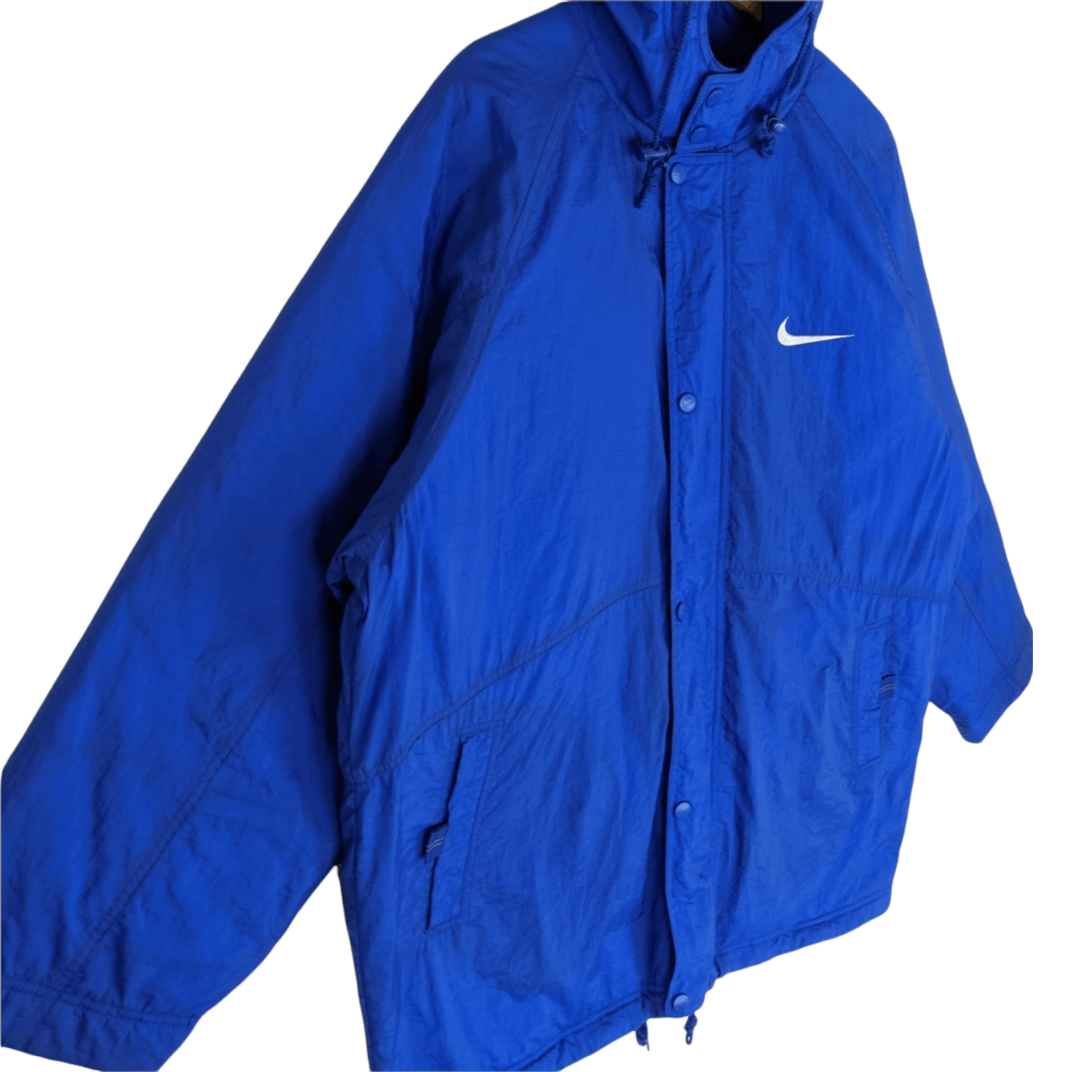 Nike NIKE Swoosh Big Logo Raincoat Parka Jacket Hoodie Size US M / EU 48-50 / 2 - 6 Thumbnail