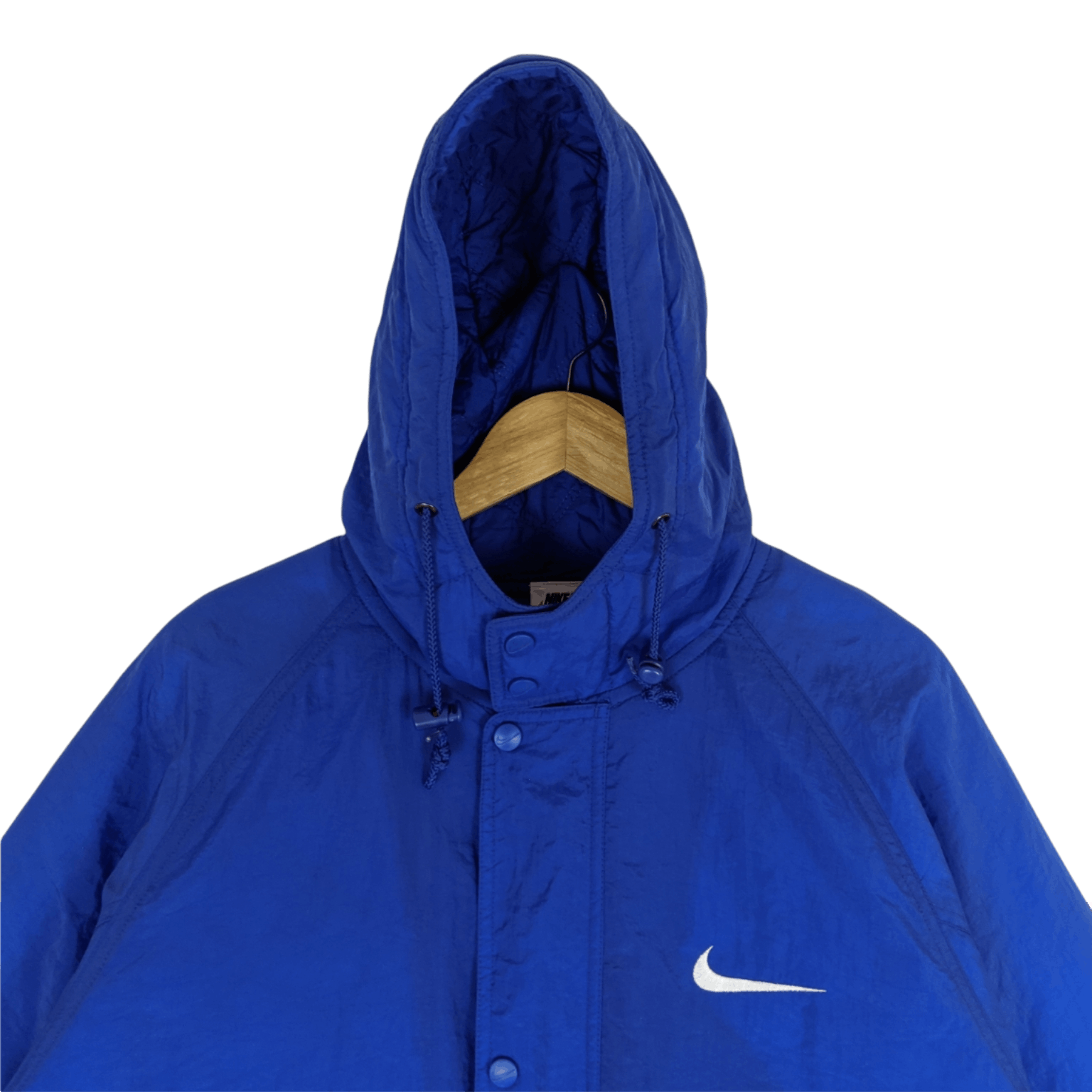 Nike NIKE Swoosh Big Logo Raincoat Parka Jacket Hoodie Size US M / EU 48-50 / 2 - 8 Thumbnail