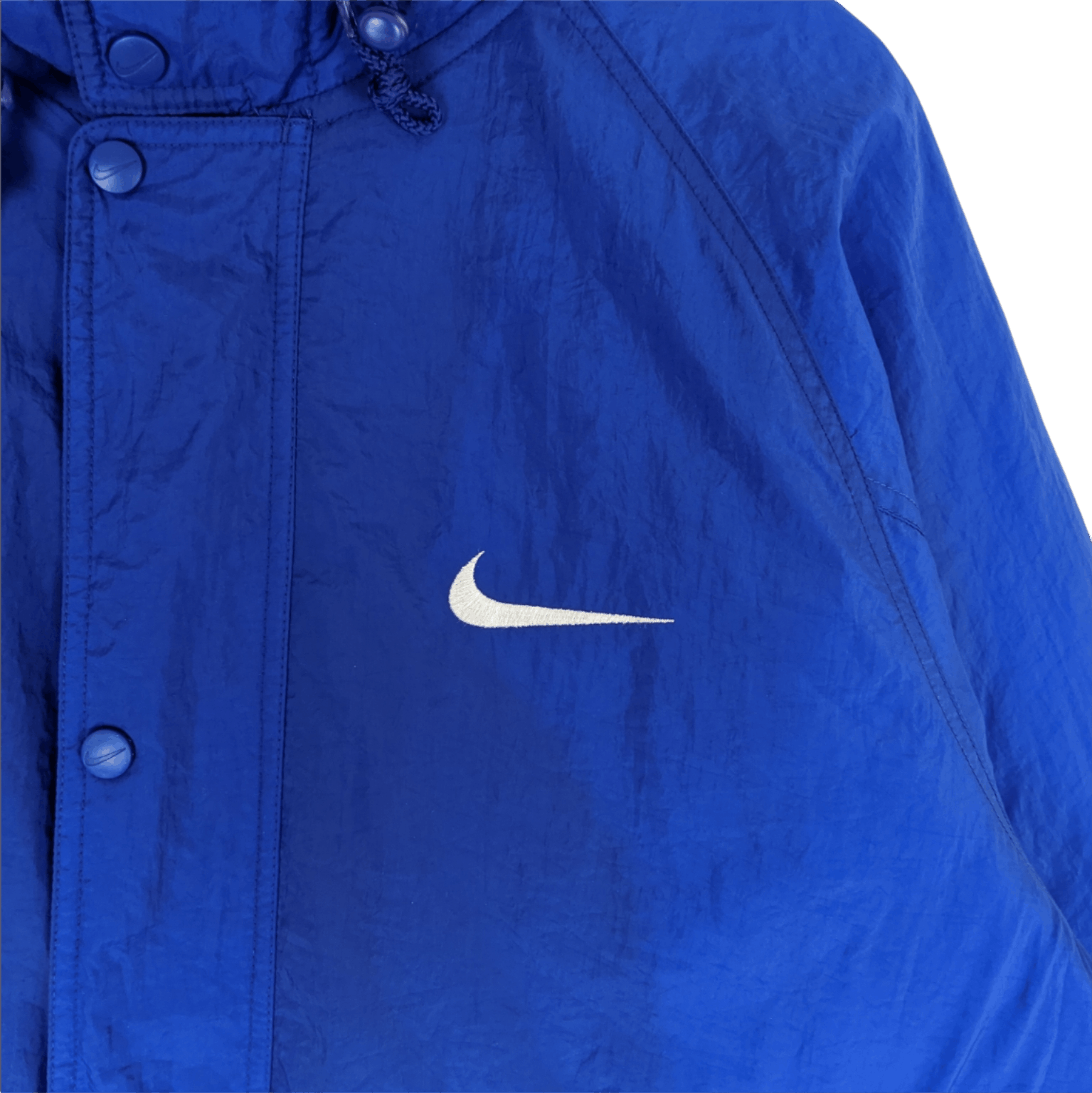 Nike NIKE Swoosh Big Logo Raincoat Parka Jacket Hoodie Size US M / EU 48-50 / 2 - 7 Thumbnail