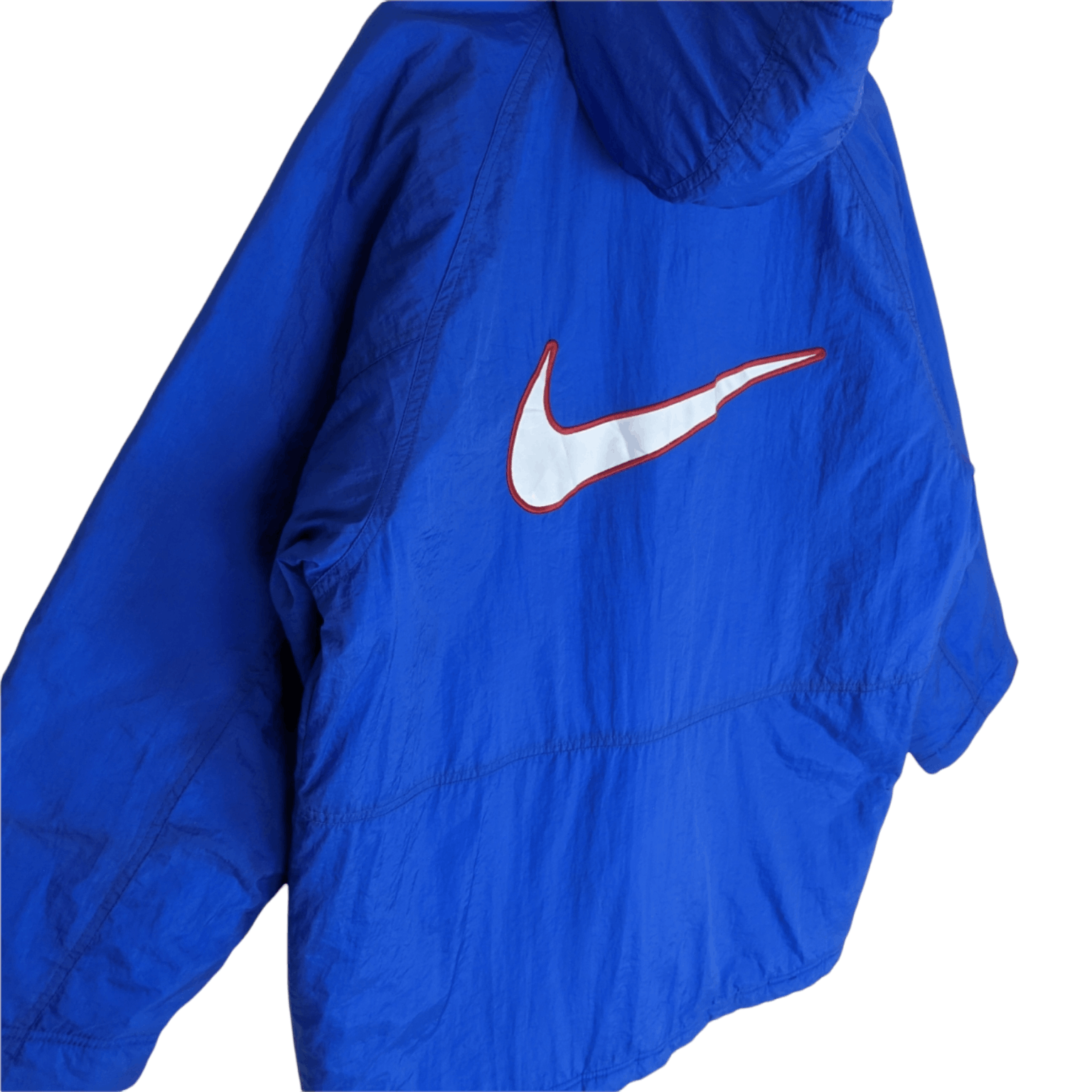 Nike NIKE Swoosh Big Logo Raincoat Parka Jacket Hoodie Size US M / EU 48-50 / 2 - 3 Thumbnail