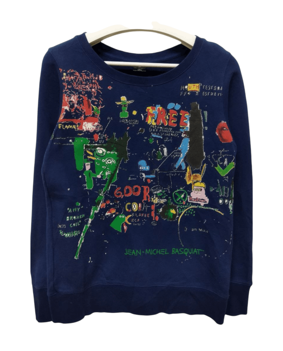 Jean-Michel Basquiat Jean Michel Basquiat X Uniqlo Sweatshirt - Size L Size US L / EU 52-54 / 3 - 1 Thumbnail