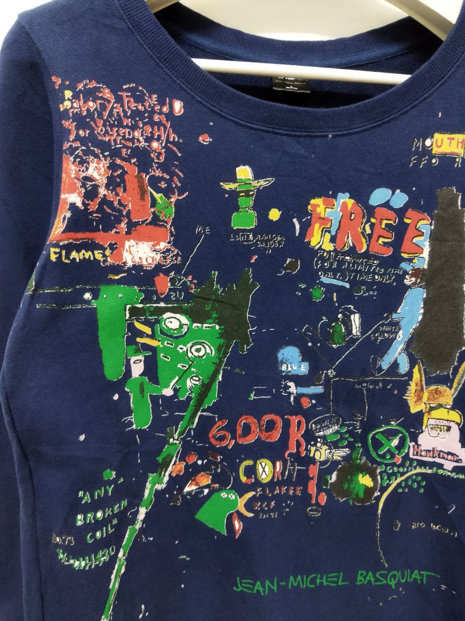 Jean-Michel Basquiat Jean Michel Basquiat X Uniqlo Sweatshirt - Size L Size US L / EU 52-54 / 3 - 3 Thumbnail