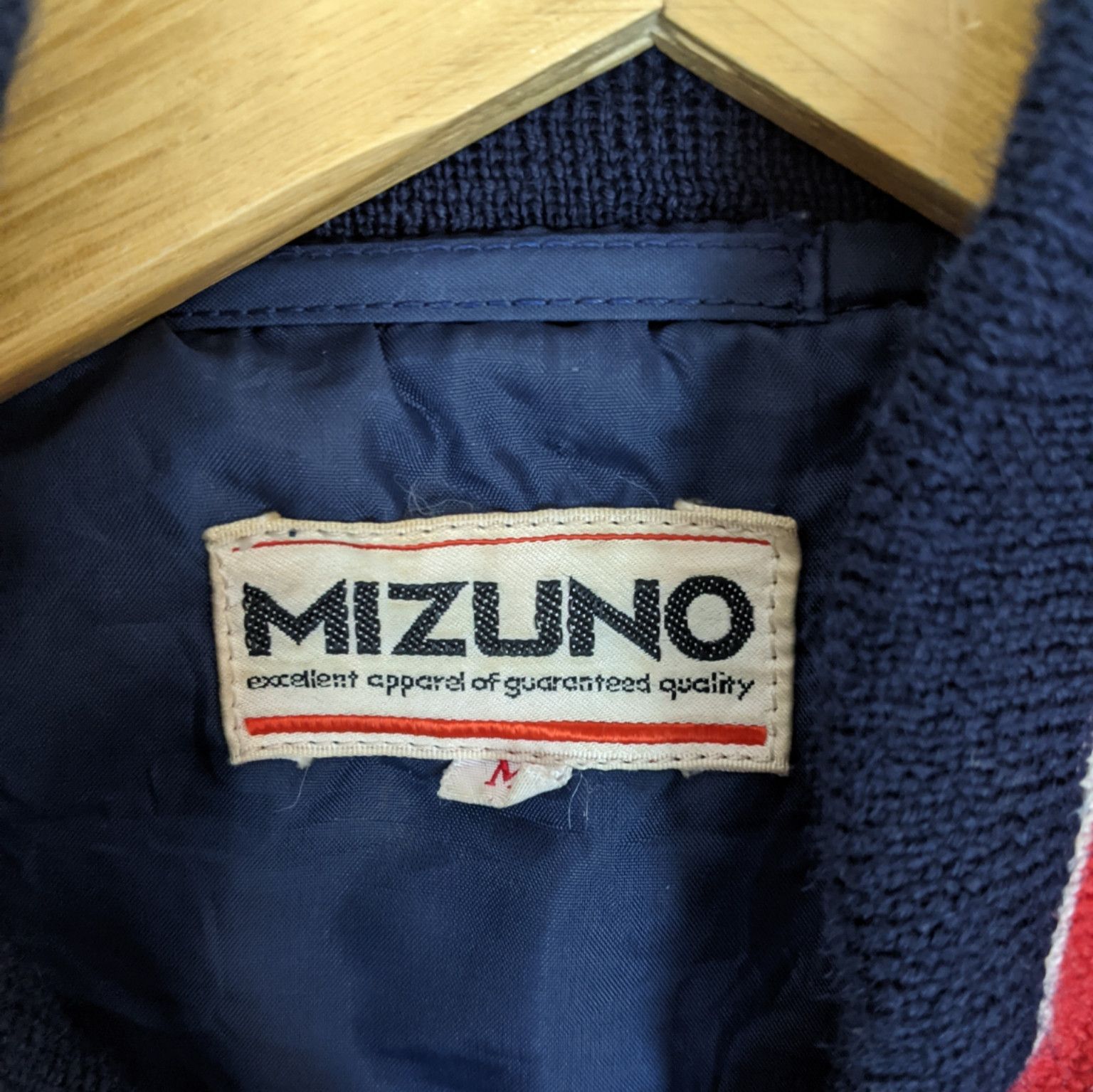 Mizuno 80's MIZUNO Varsity Jacket Size US XS / EU 42 / 0 - 8 Thumbnail