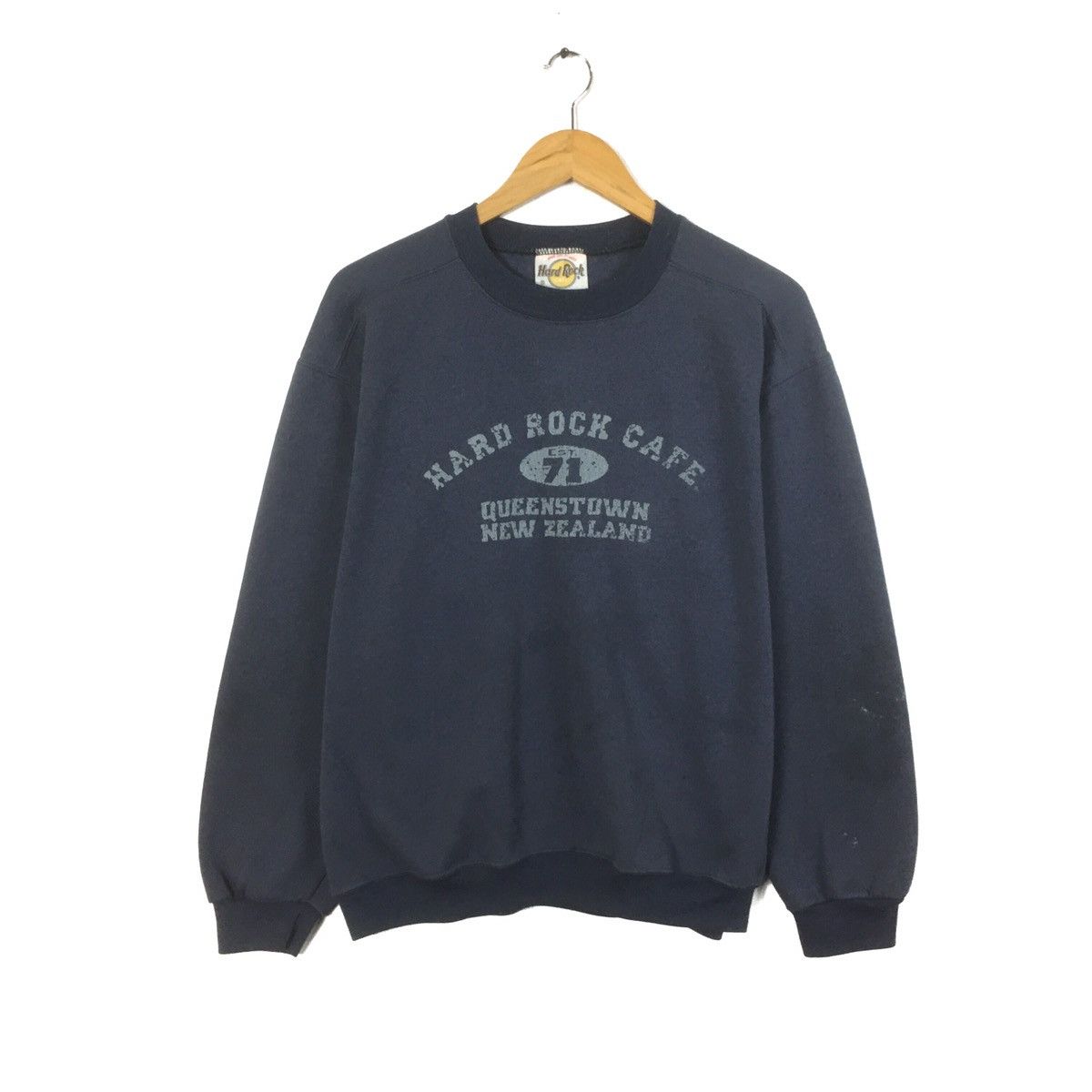Hard Rock Cafe × Vintage Vintage Hard Rock Cafe Sweatshirt QueenTown New Zealand Size US M / EU 48-50 / 2 - 1 Thumbnail