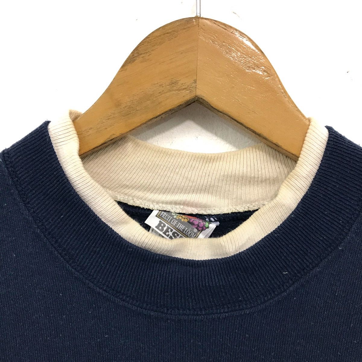 Fruit Of The Loom × Vintage Vintage Sweatshirt Embroidery I Believe In Angels Size US M / EU 48-50 / 2 - 5 Thumbnail