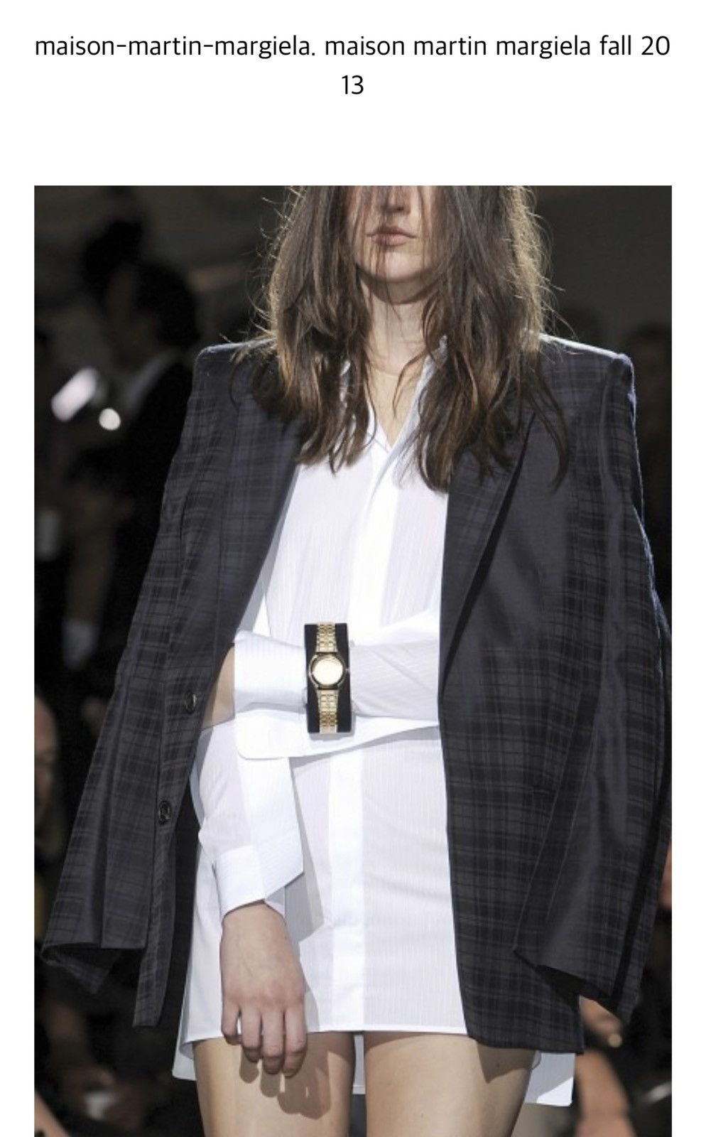 Maison Margiela 🔥 Rare! Maison Margiela FW13 Runway Watch Cuff Barcelet Size ONE SIZE - 3 Thumbnail