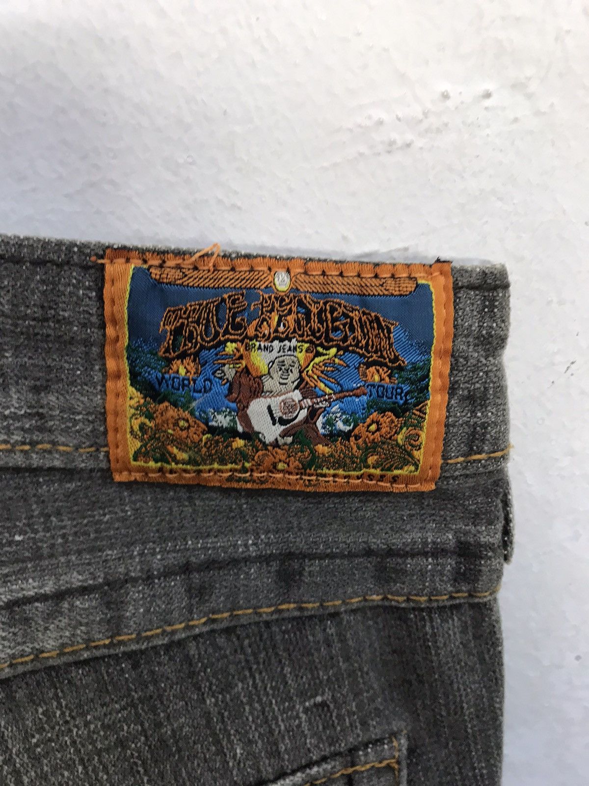 Other Distressed True Religion World Tour Brand Denim Flap Pocket Size 32" / US 10 / IT 46 - 8 Thumbnail