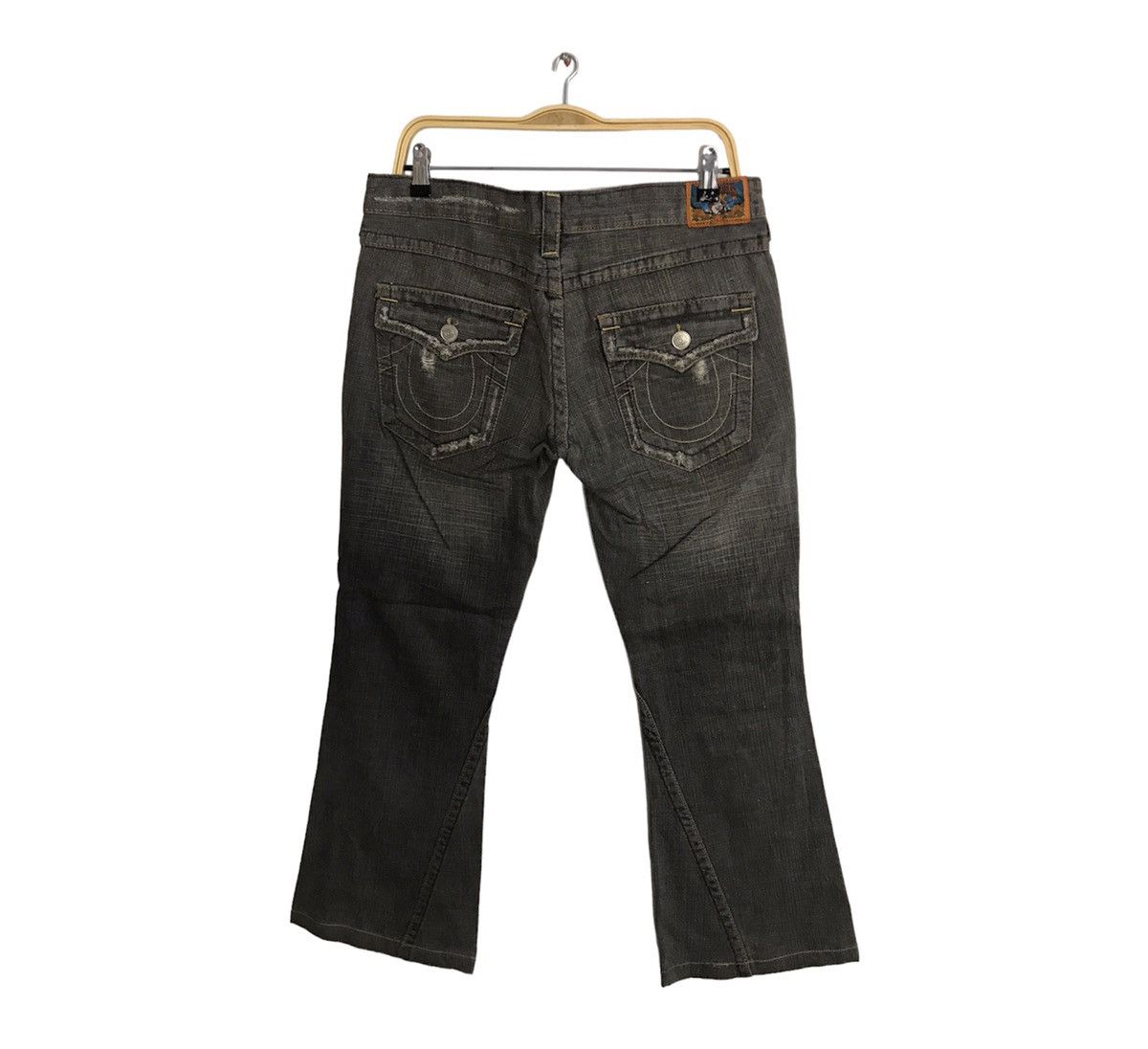 Other Distressed True Religion World Tour Brand Denim Flap Pocket Size 32" / US 10 / IT 46 - 2 Thumbnail