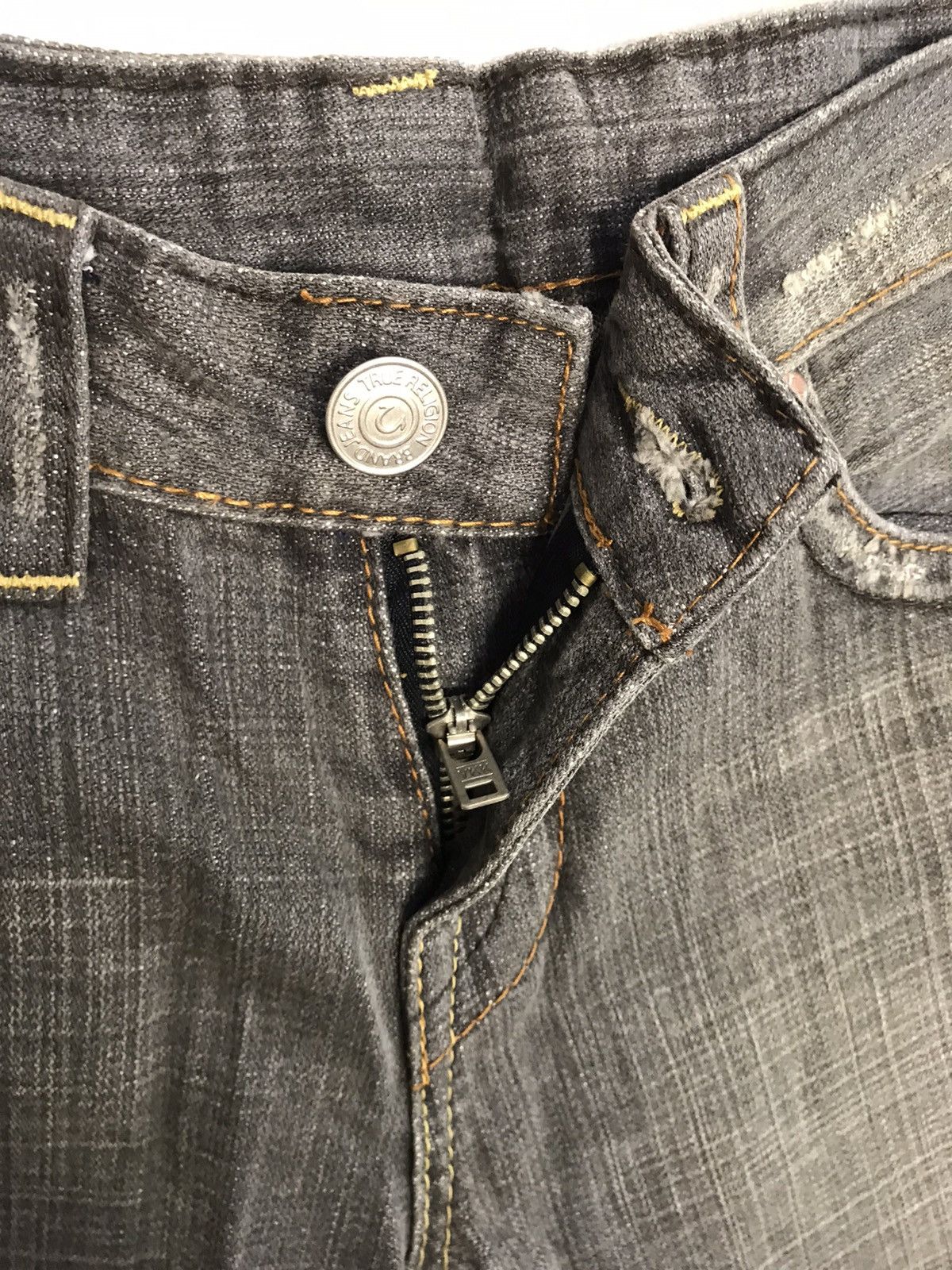 Other Distressed True Religion World Tour Brand Denim Flap Pocket Size 32" / US 10 / IT 46 - 6 Thumbnail