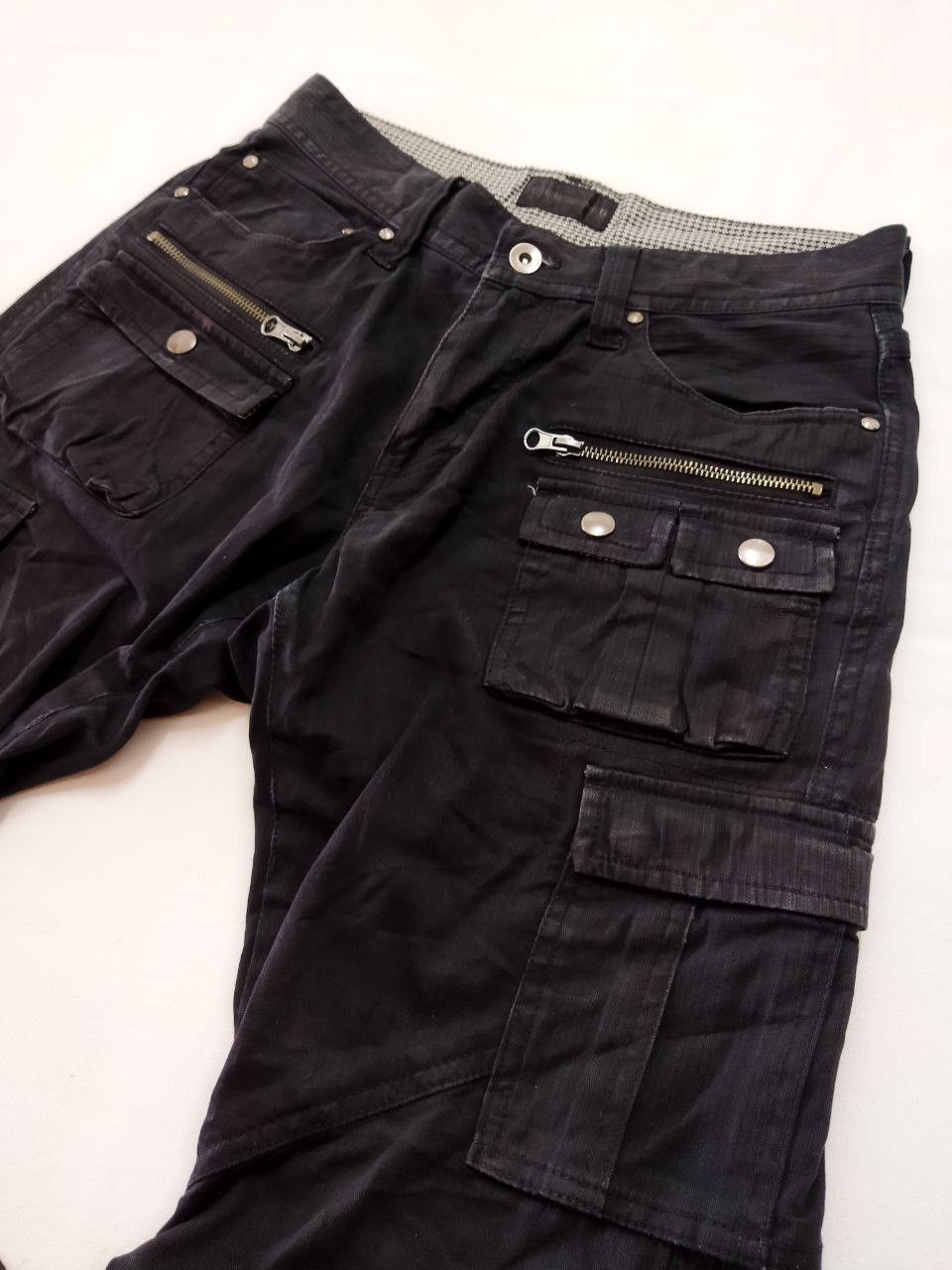 Japanese Brand PAZZO DENIM STORE Multi Pocket Pants Size US 30 / EU 46 - 10 Thumbnail