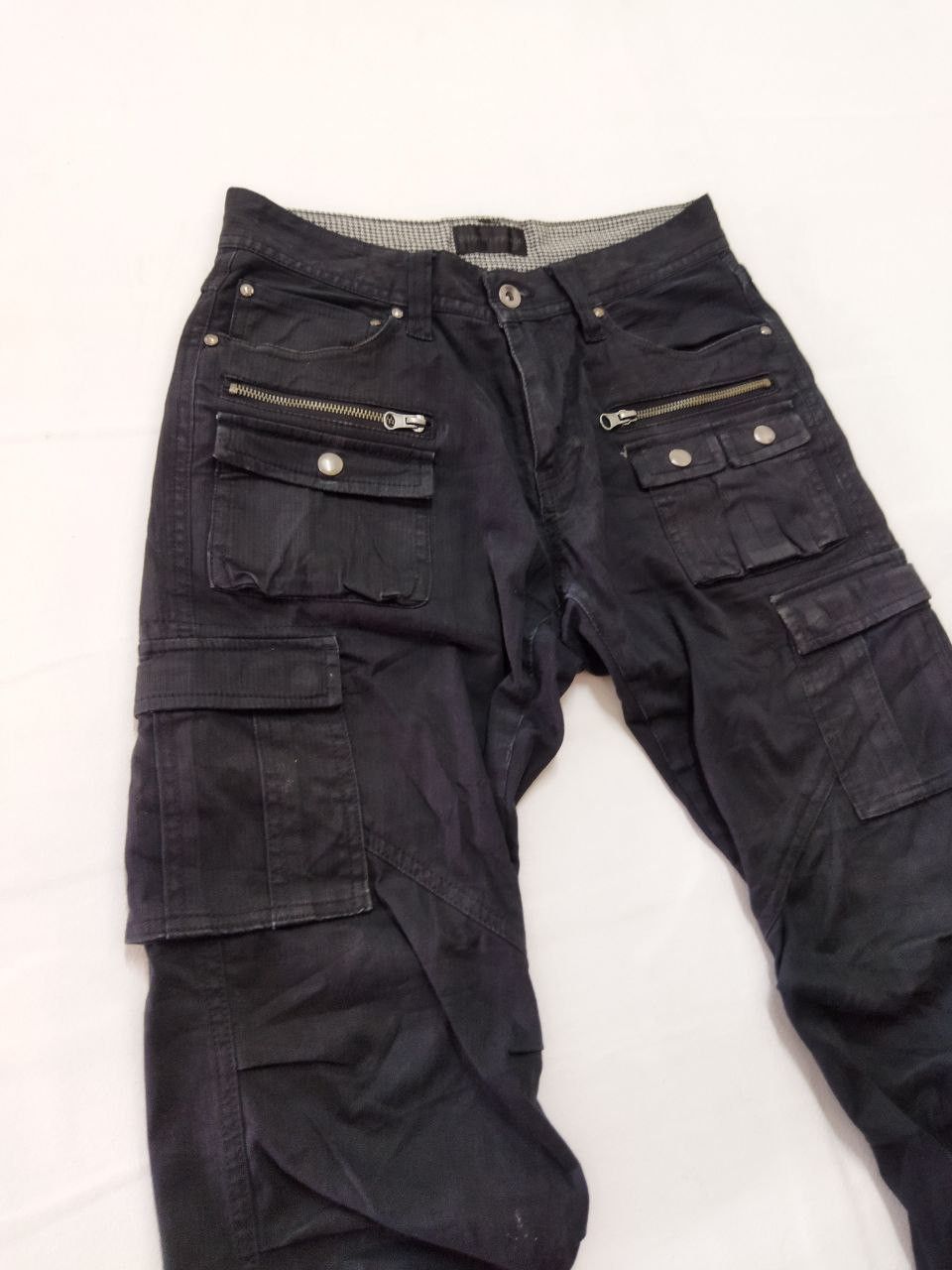Japanese Brand PAZZO DENIM STORE Multi Pocket Pants Size US 30 / EU 46 - 13 Thumbnail