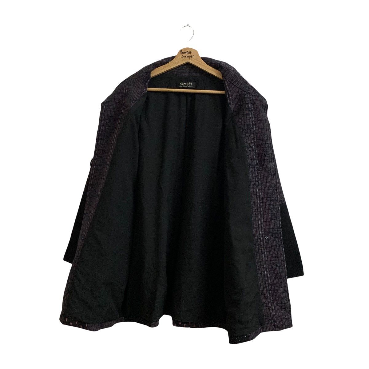 Japanese Brand GIEMON Kurume Kasuri Patchwork Jacket Traditional Japanese Size US M / EU 48-50 / 2 - 9 Thumbnail