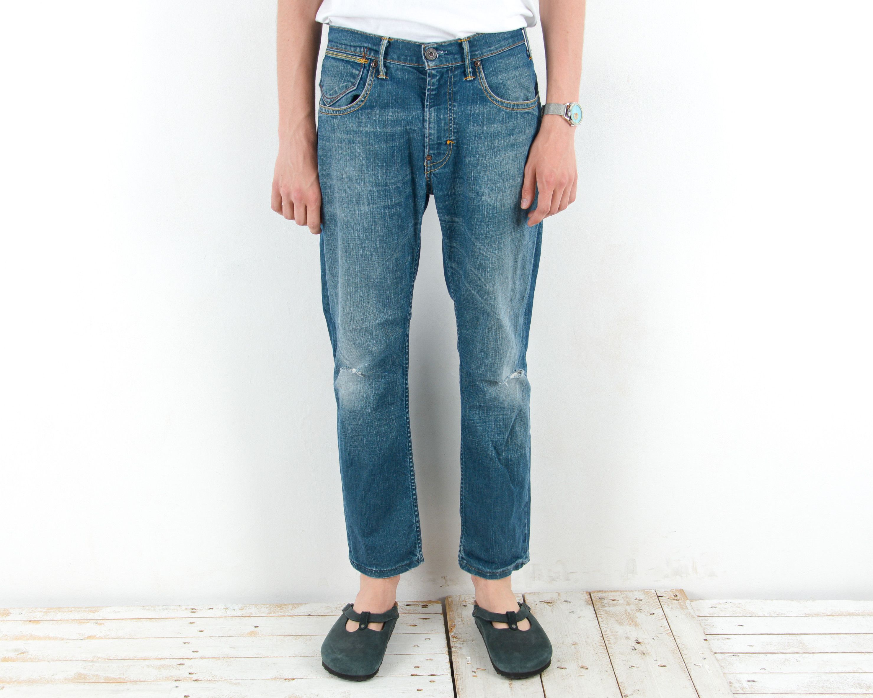 Levi's W36 L30 Skinny Jeans 519 Zip Denim Pants Trousers Size US 36 / EU 52 - 2 Thumbnail