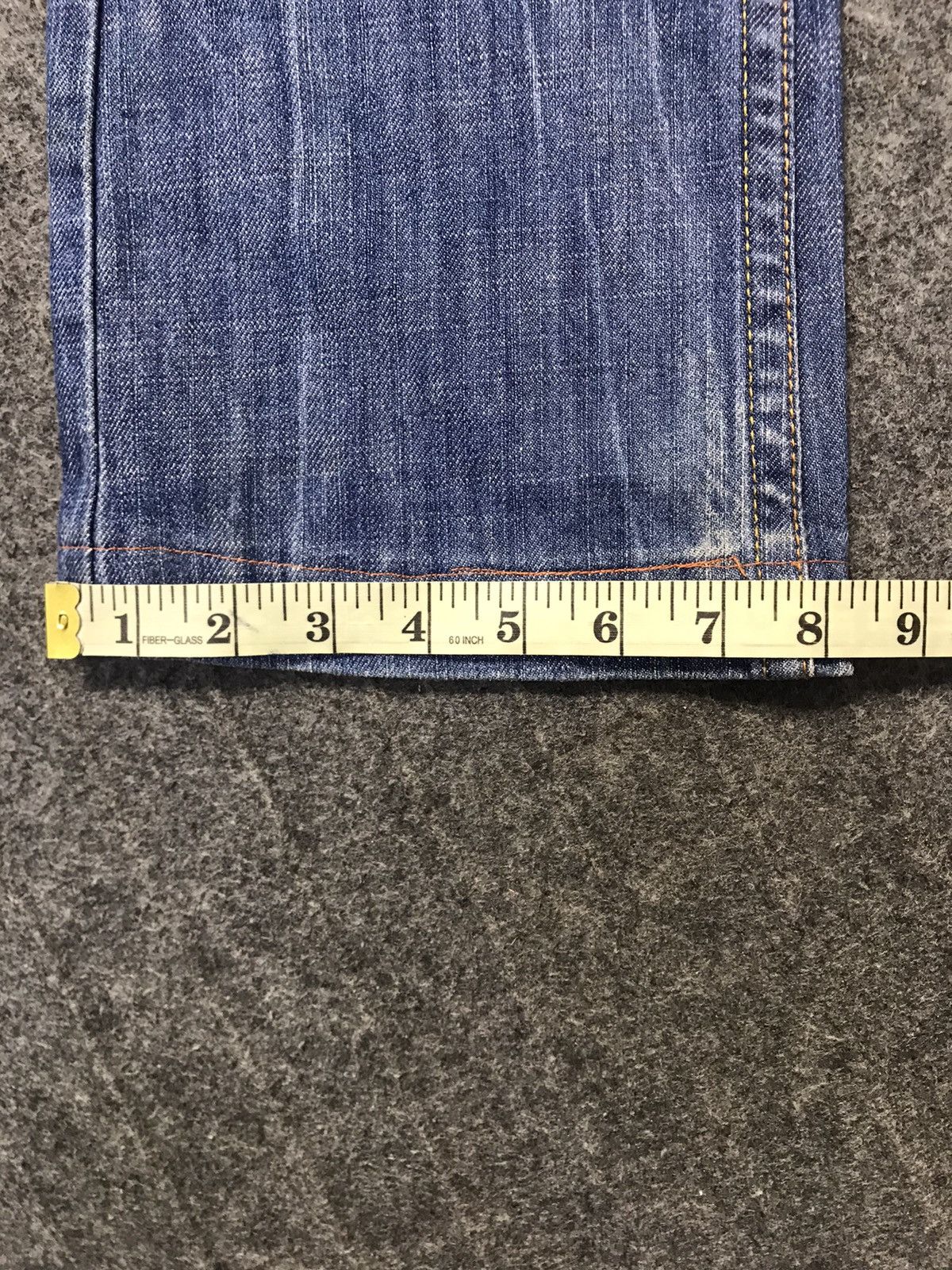 Japanese Brand Riobera Jeans Japan Denim Embroidery Art Logo Size 29 30 Size 29" - 17 Thumbnail