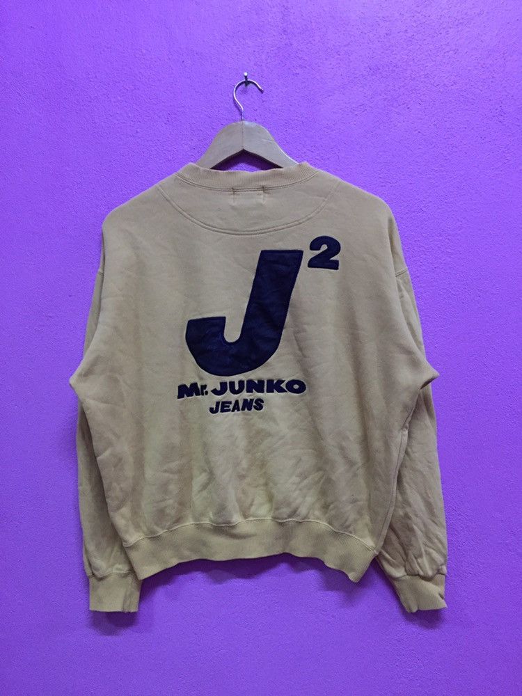 Japanese Brand Vintage 90’s Mr. Junko Jeans Sweatshirts Size M Size US M / EU 48-50 / 2 - 1 Thumbnail