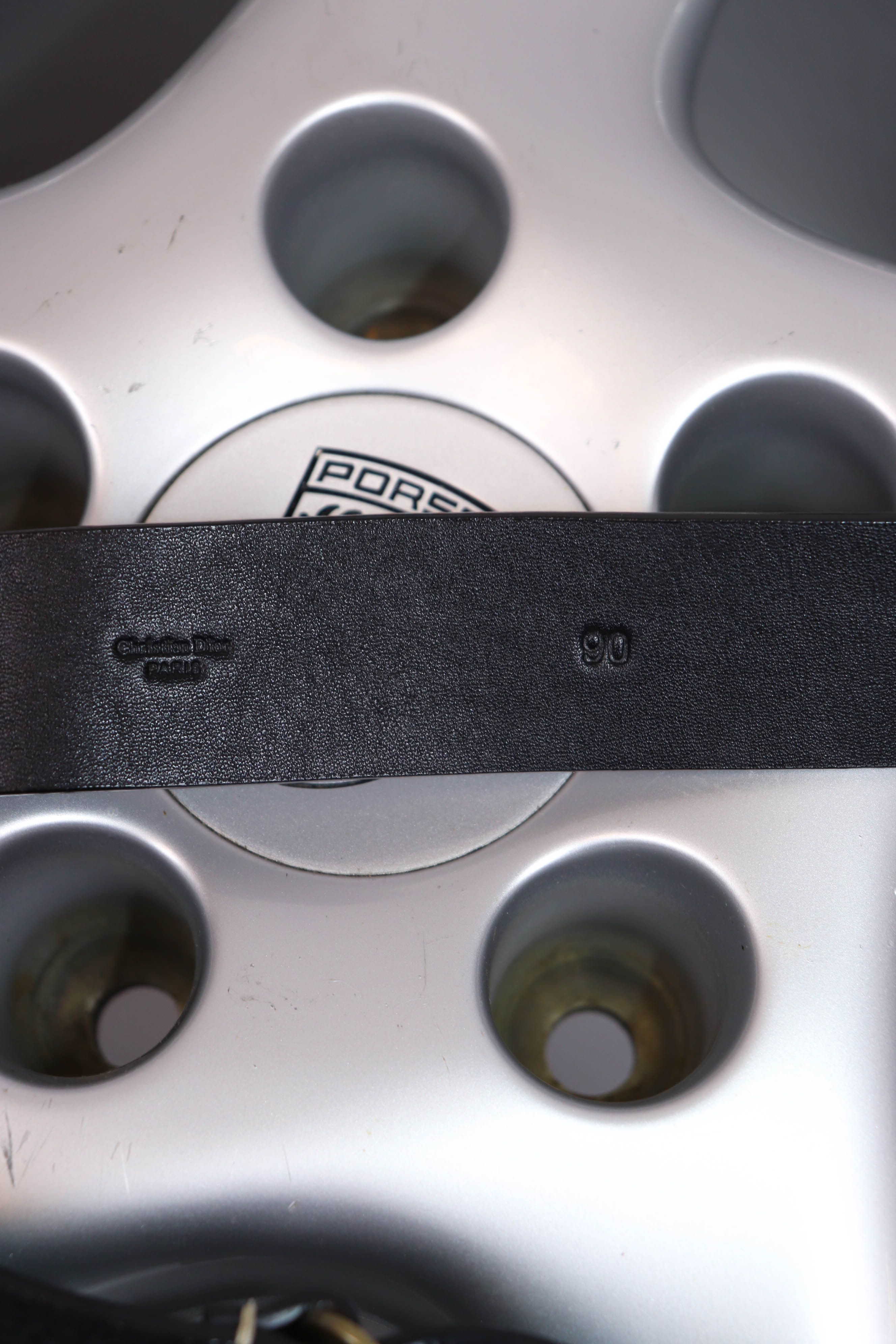 Christian Dior Monsieur Christian Dior Paris Vintage Archival Leather CD Buckle Belt Size ONE SIZE - 13 Thumbnail