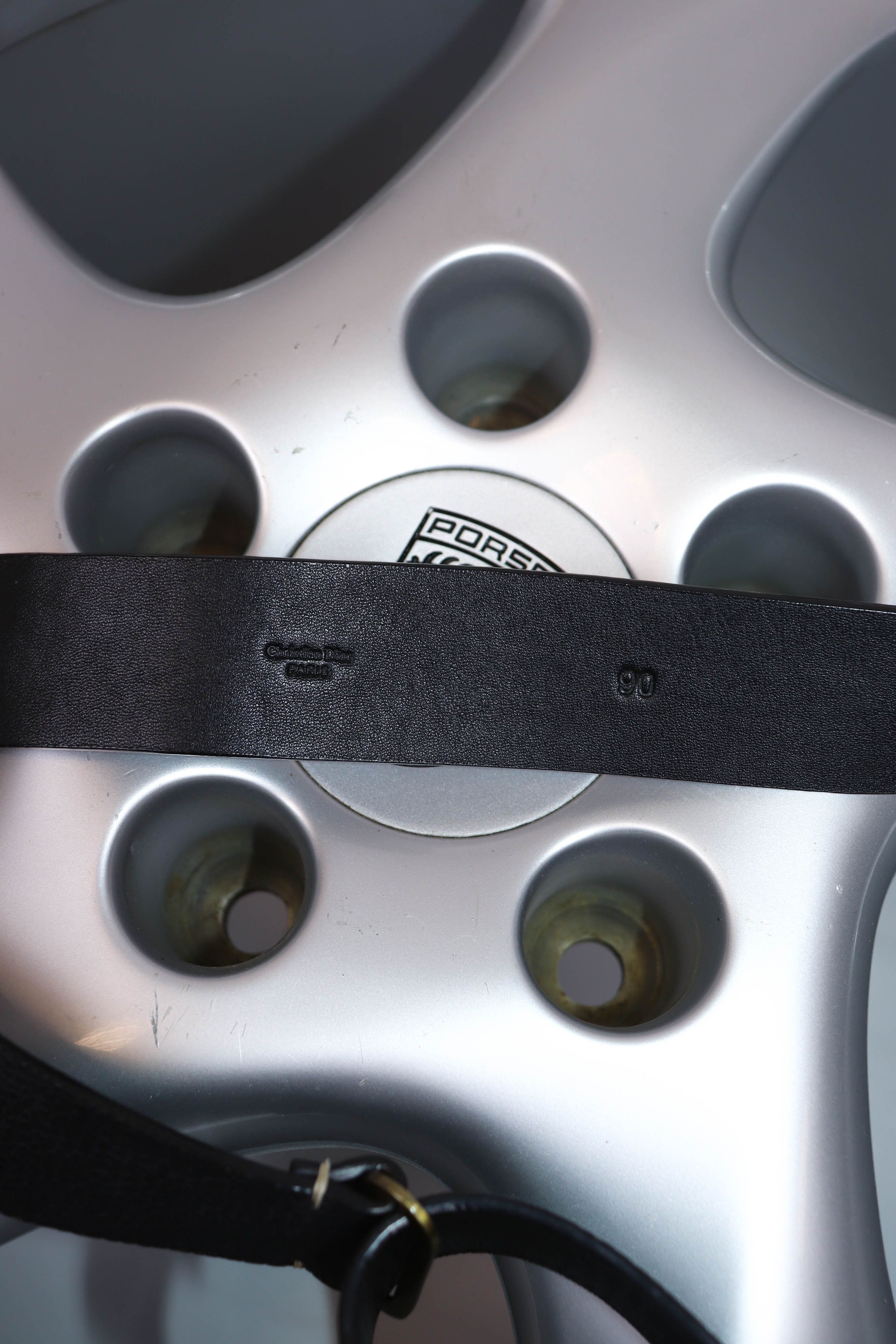 Christian Dior Monsieur Christian Dior Paris Vintage Archival Leather CD Buckle Belt Size ONE SIZE - 12 Thumbnail