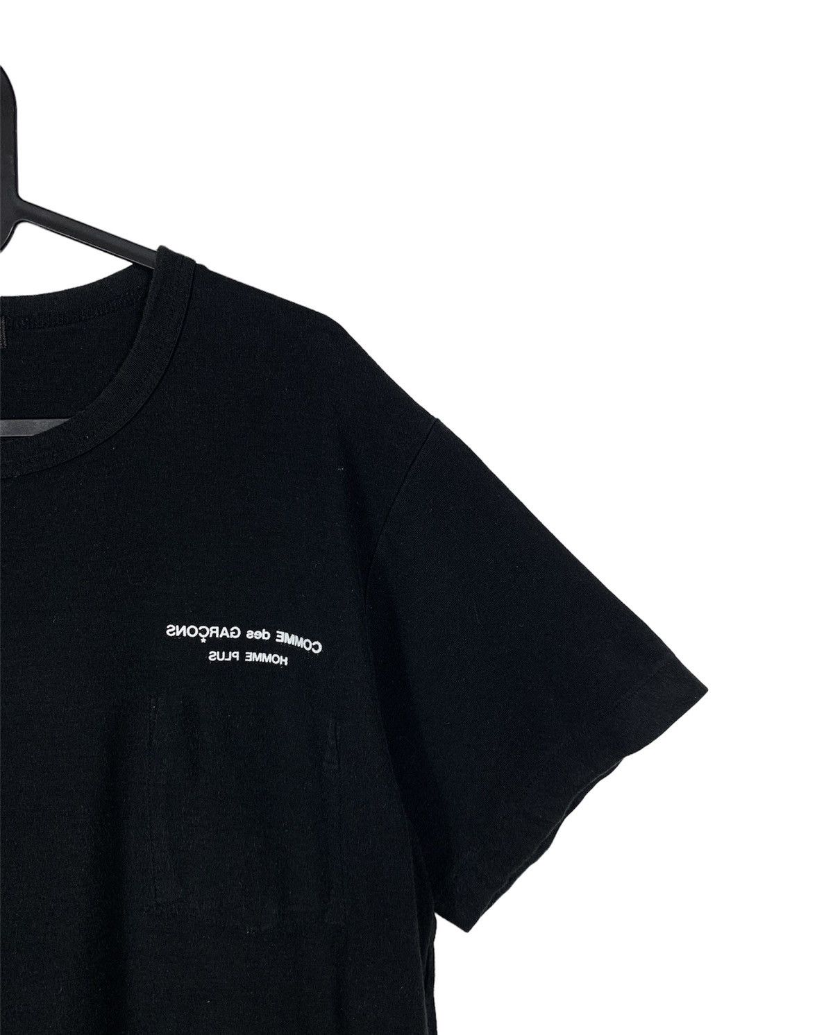 Comme des Garcons Homme Plus × Grailed × Vintage Archive CdGH 1997 Mirror Logo Shirt Single Pocket Inside Size US M / EU 48-50 / 2 - 1 Thumbnail