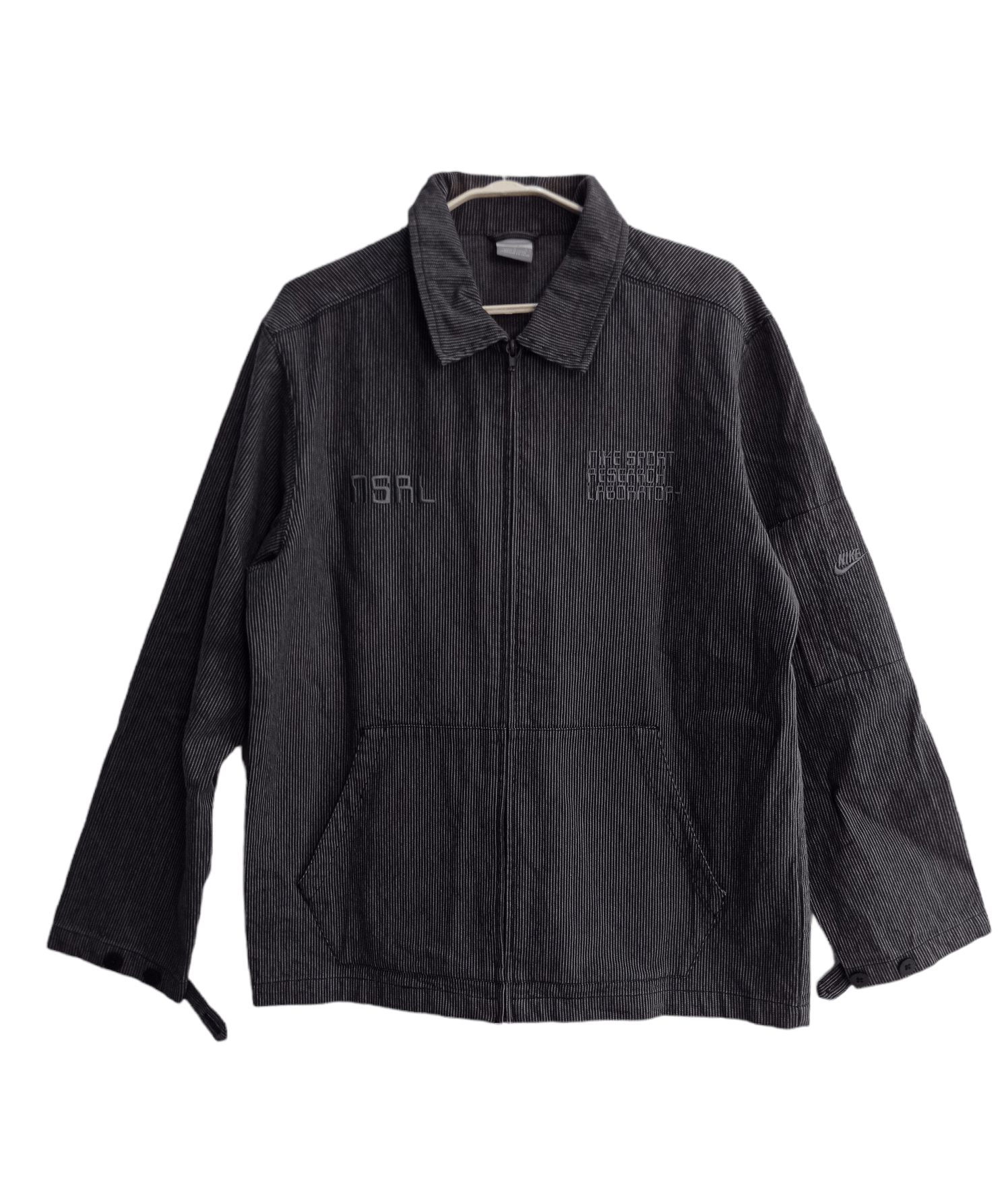 Nike Nike R&D Hickory Stripe Zipper Jacket | Grailed