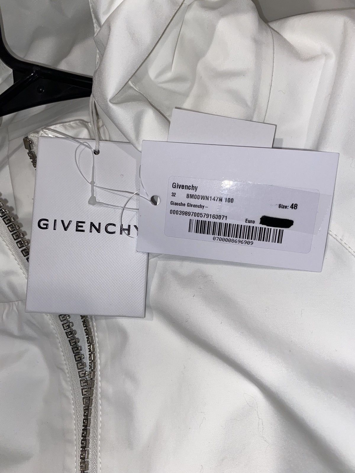 Givenchy Givenchy logo hooded jacket Size US M / EU 48-50 / 2 - 4 Thumbnail