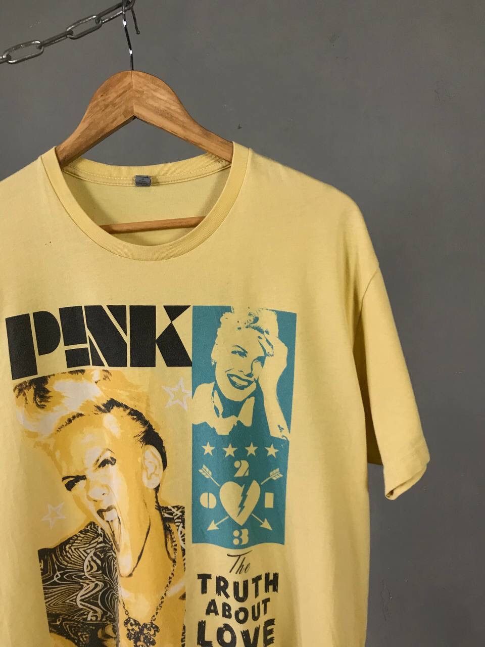 Band Tees Pink Hollywood star vintage band tee Size US L / EU 52-54 / 3 - 2 Thumbnail