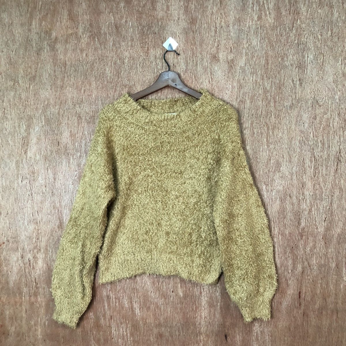 Homespun Knitwear Earth Music&Ecology Shag Shaggy Fur Mohair Knitwear #6438 Size M / US 6-8 / IT 42-44 - 1 Thumbnail