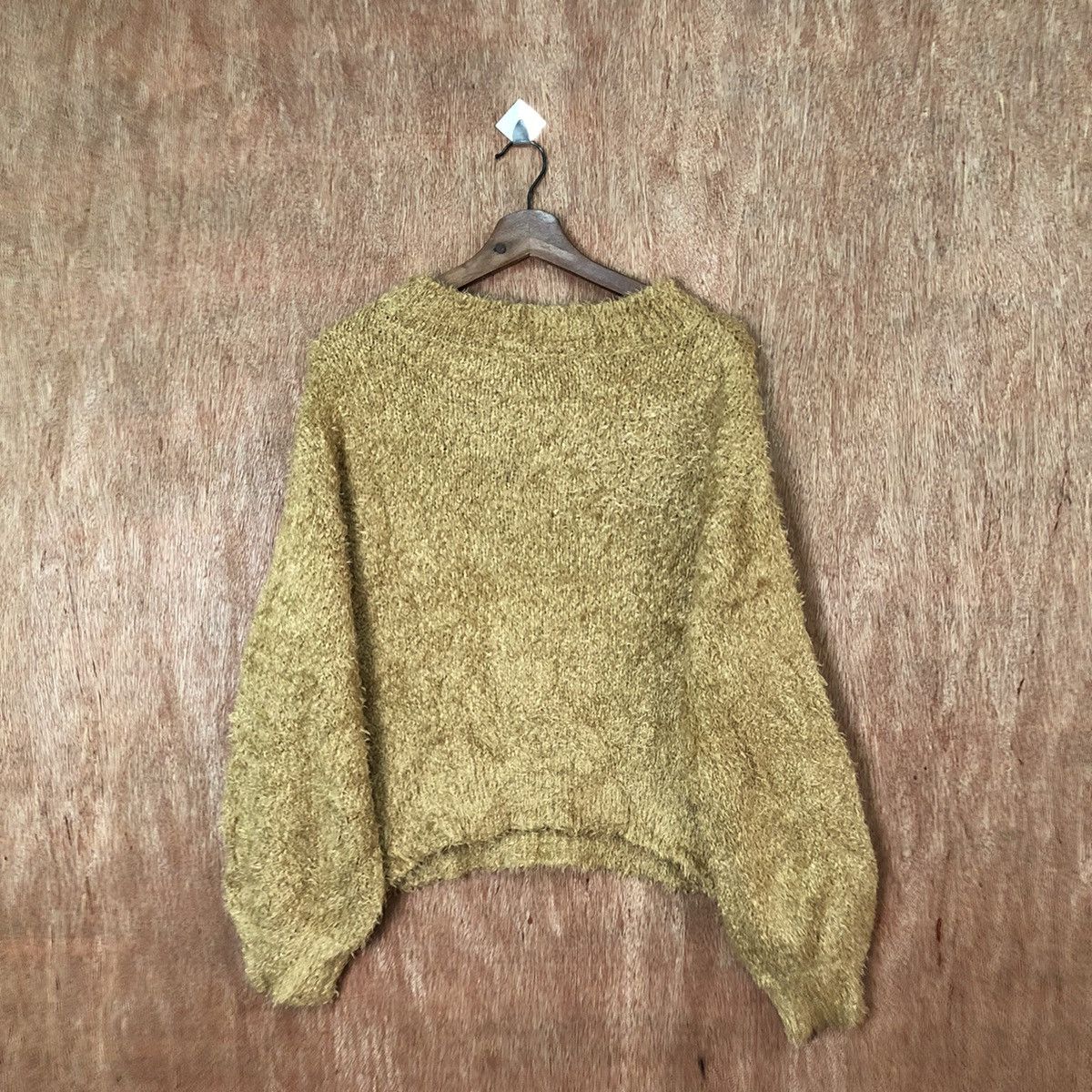 Homespun Knitwear Earth Music&Ecology Shag Shaggy Fur Mohair Knitwear #6438 Size M / US 6-8 / IT 42-44 - 6 Thumbnail