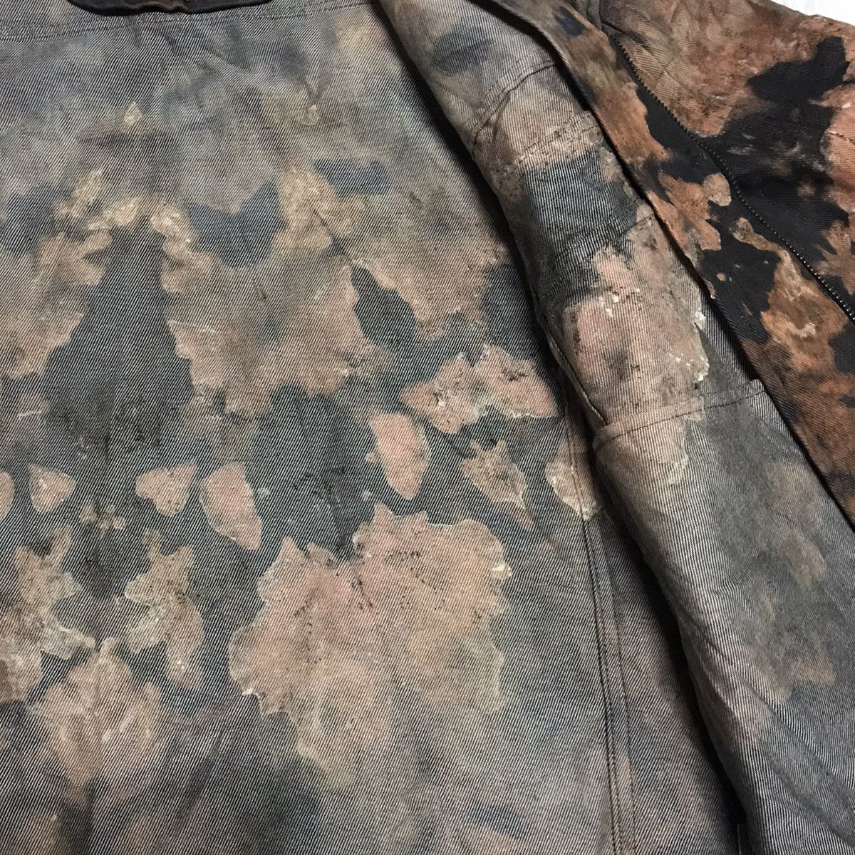 Japanese Brand TRD Trashed Acid Wash Jacket Size US L / EU 52-54 / 3 - 16 Thumbnail