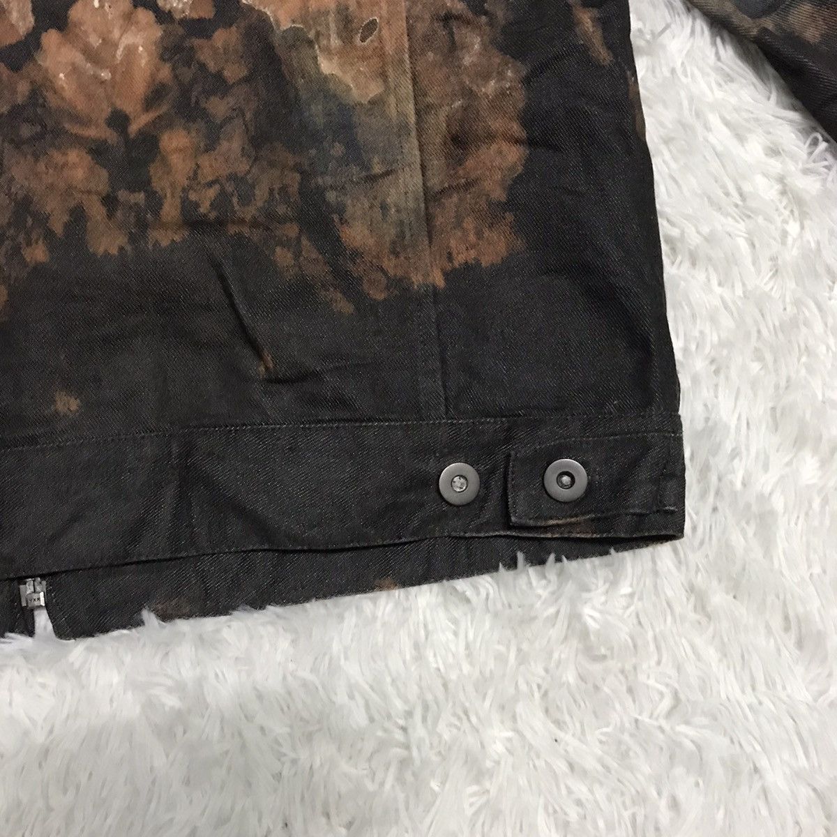 Japanese Brand TRD Trashed Acid Wash Jacket Size US L / EU 52-54 / 3 - 12 Thumbnail