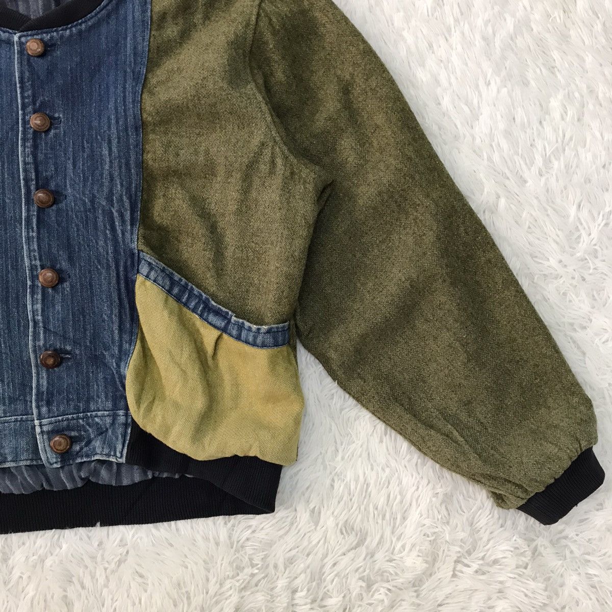 Japanese Brand Far East Block Colour Jacket Size US L / EU 52-54 / 3 - 4 Thumbnail