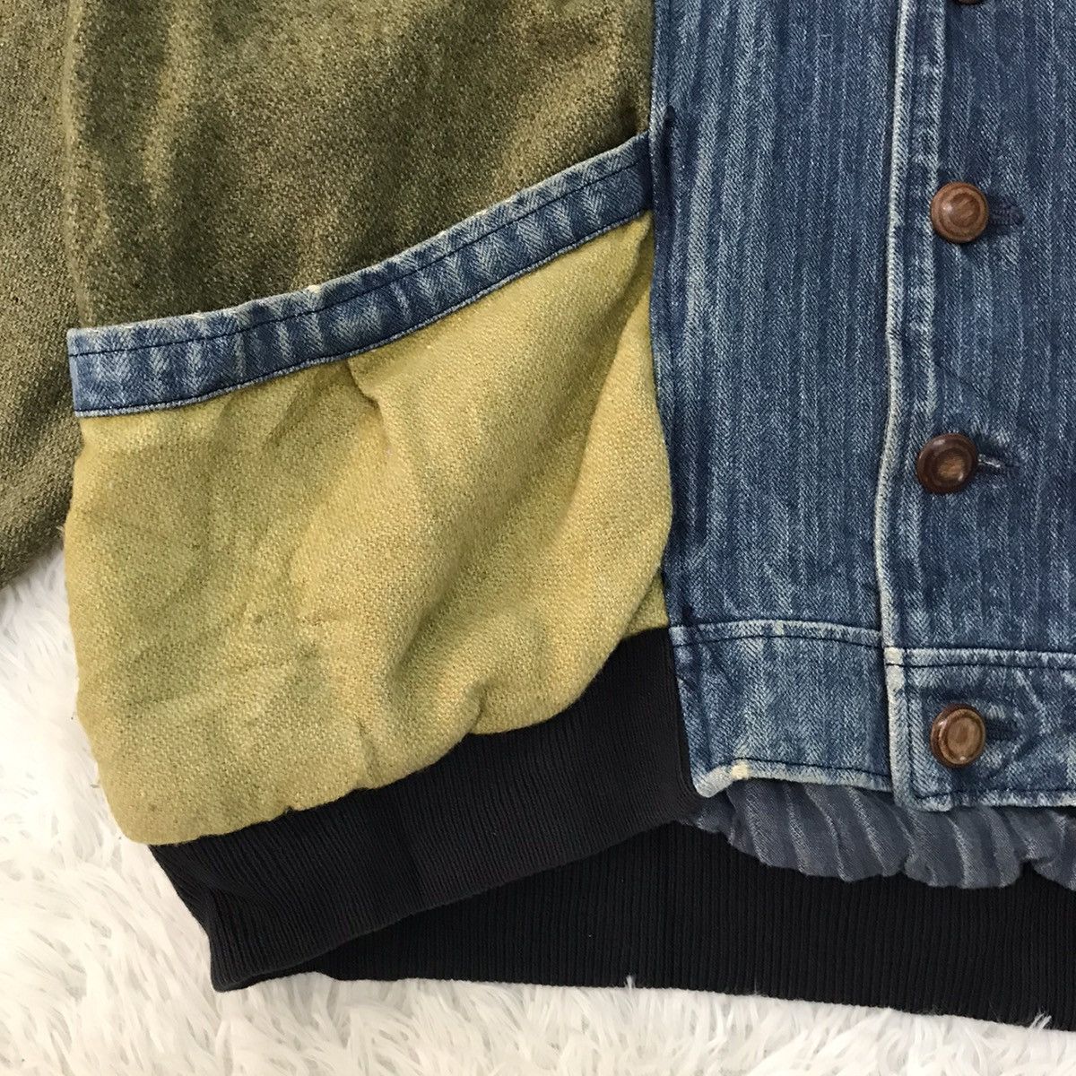 Japanese Brand Far East Block Colour Jacket Size US L / EU 52-54 / 3 - 7 Thumbnail