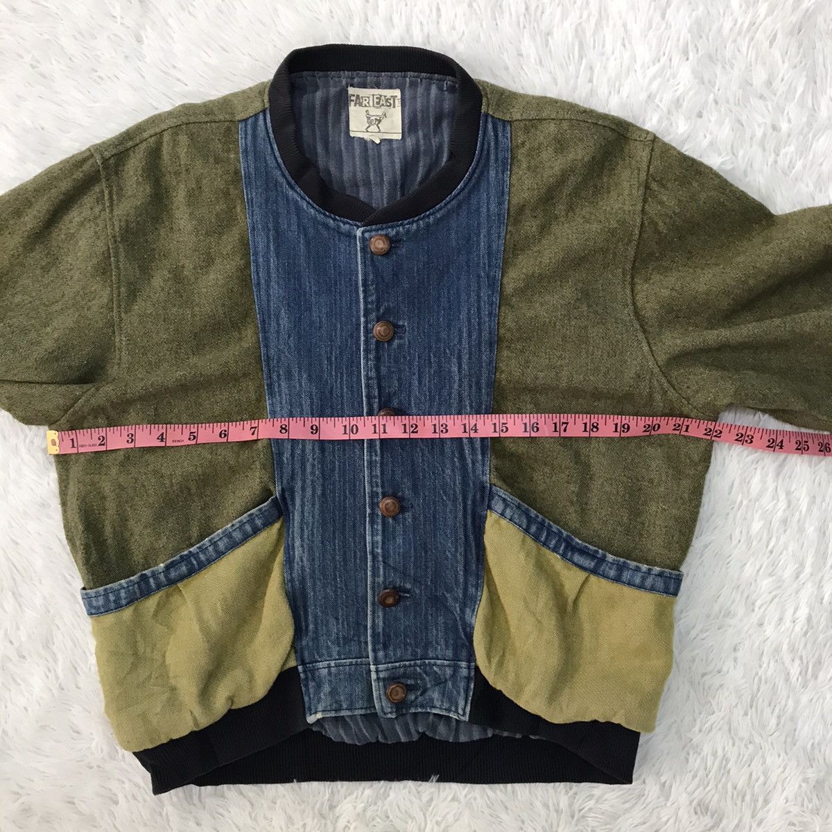 Japanese Brand Far East Block Colour Jacket Size US L / EU 52-54 / 3 - 17 Thumbnail