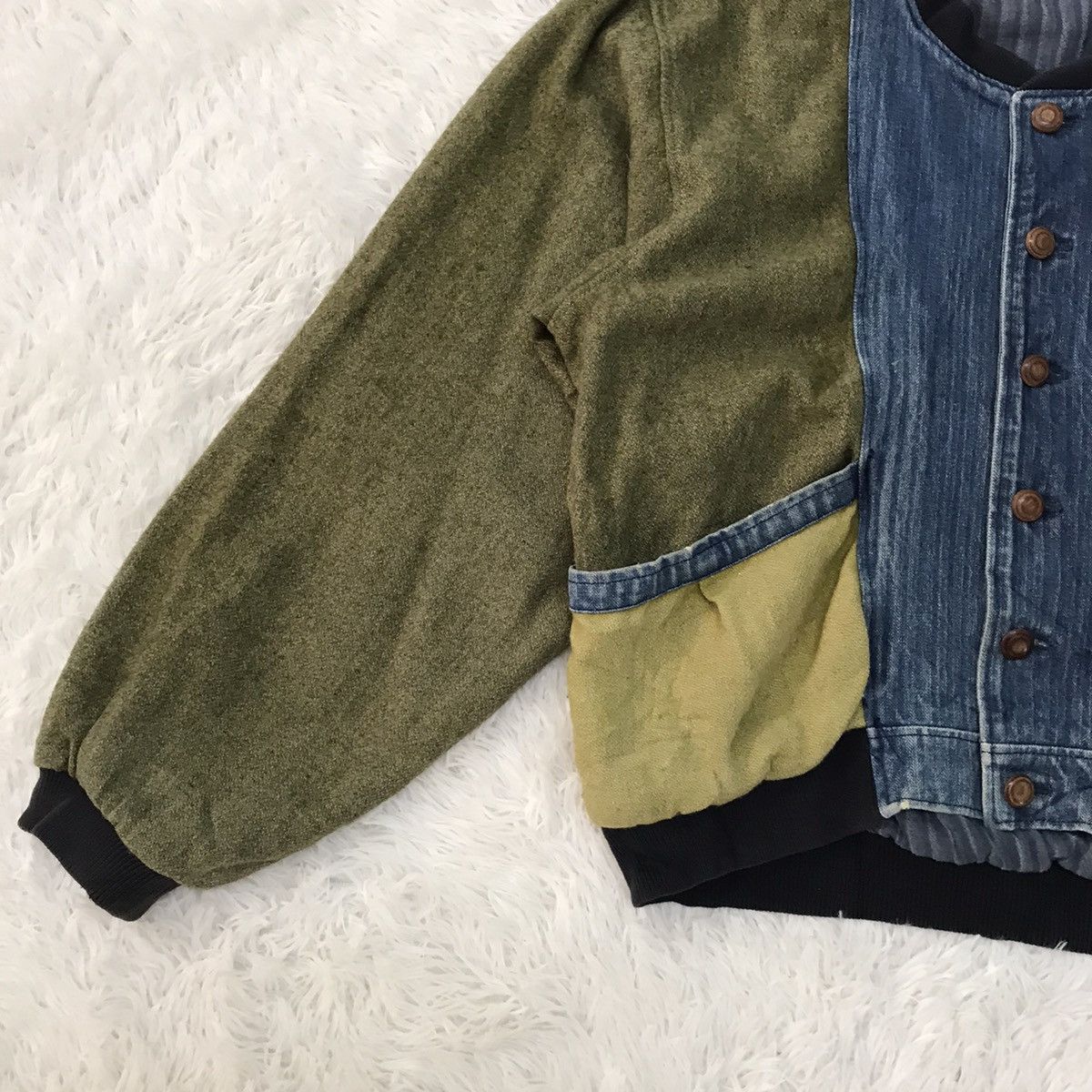 Japanese Brand Far East Block Colour Jacket Size US L / EU 52-54 / 3 - 3 Thumbnail
