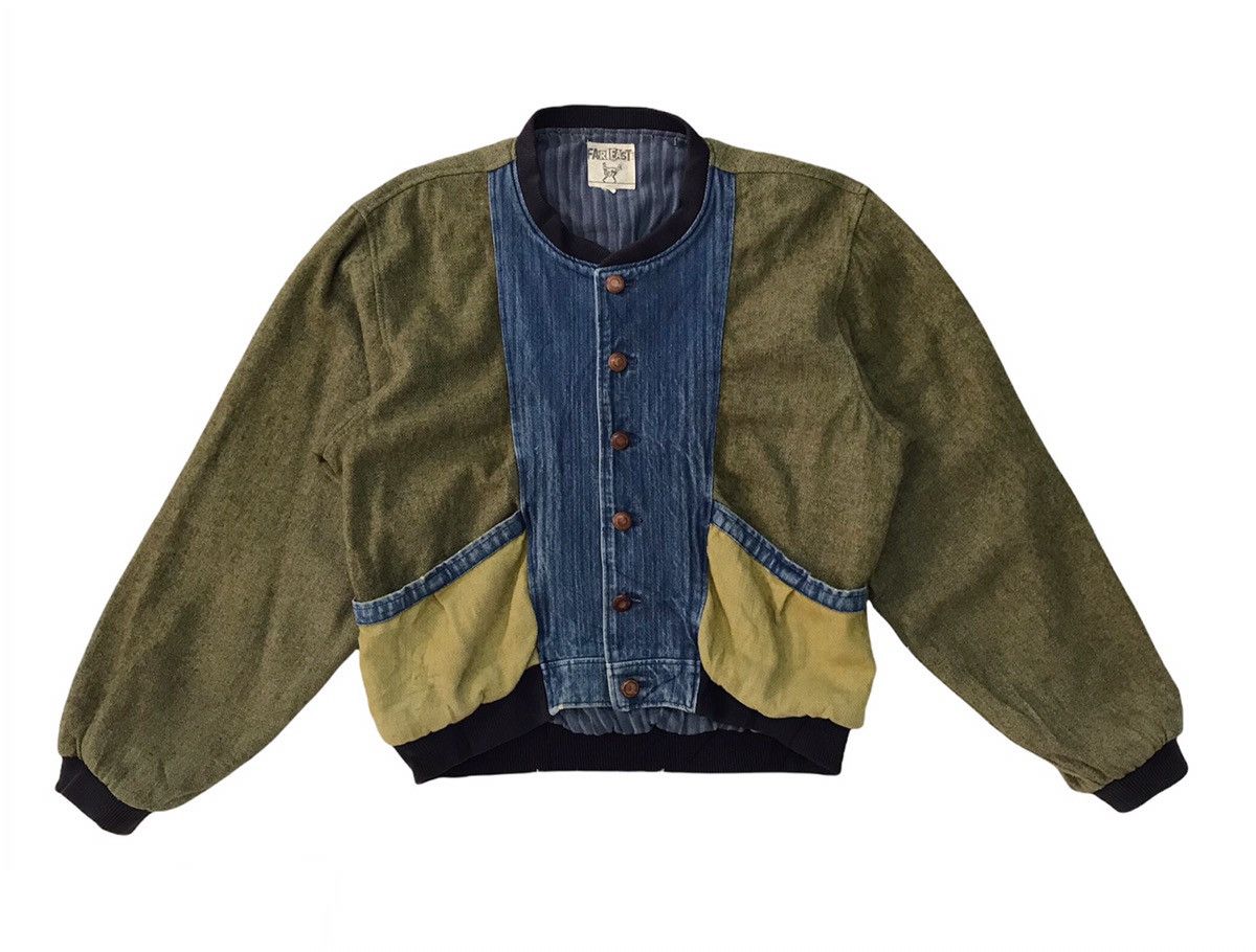 Japanese Brand Far East Block Colour Jacket Size US L / EU 52-54 / 3 - 1 Thumbnail
