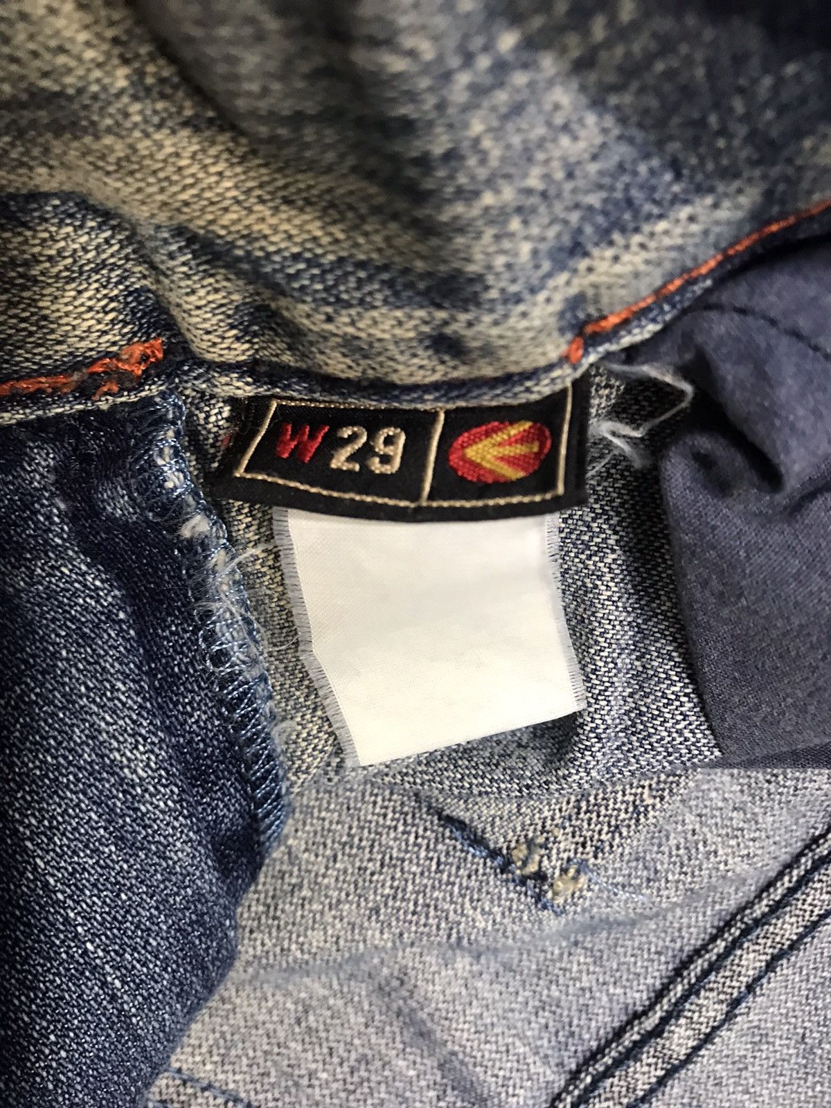 Energie Energie Double Knee Style Distressed Faded Denim Jeans Size US 29 - 7 Thumbnail