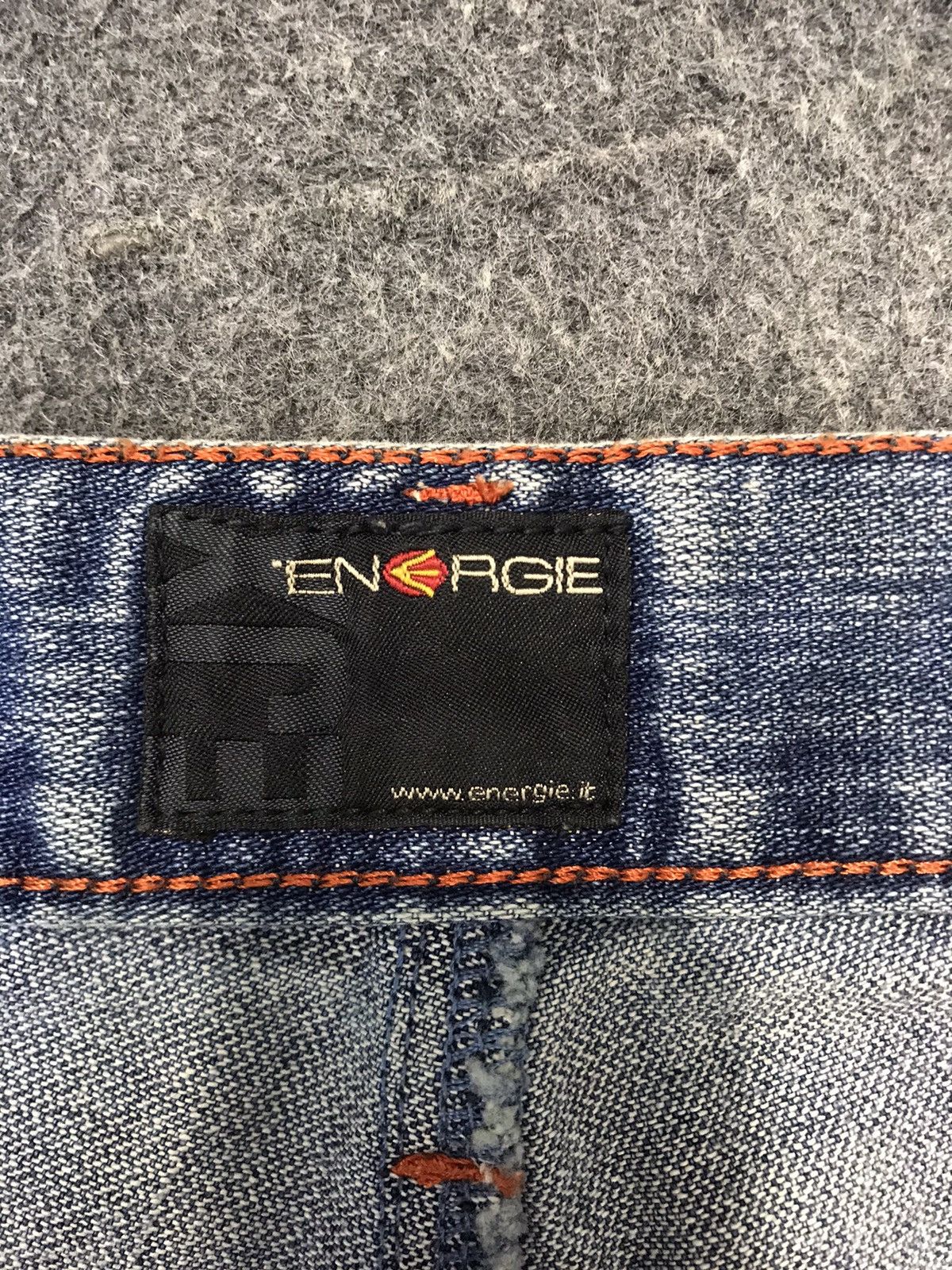 Energie Energie Double Knee Style Distressed Faded Denim Jeans Size US 29 - 6 Thumbnail