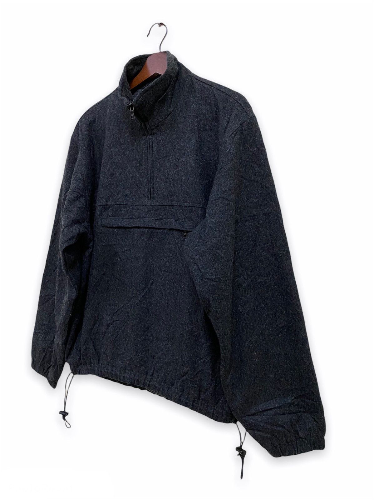 DKNY × Designer × Donna Karan Donna Karan New York DKNY Wool Jacket Half Zip Size US S / EU 44-46 / 1 - 2 Thumbnail