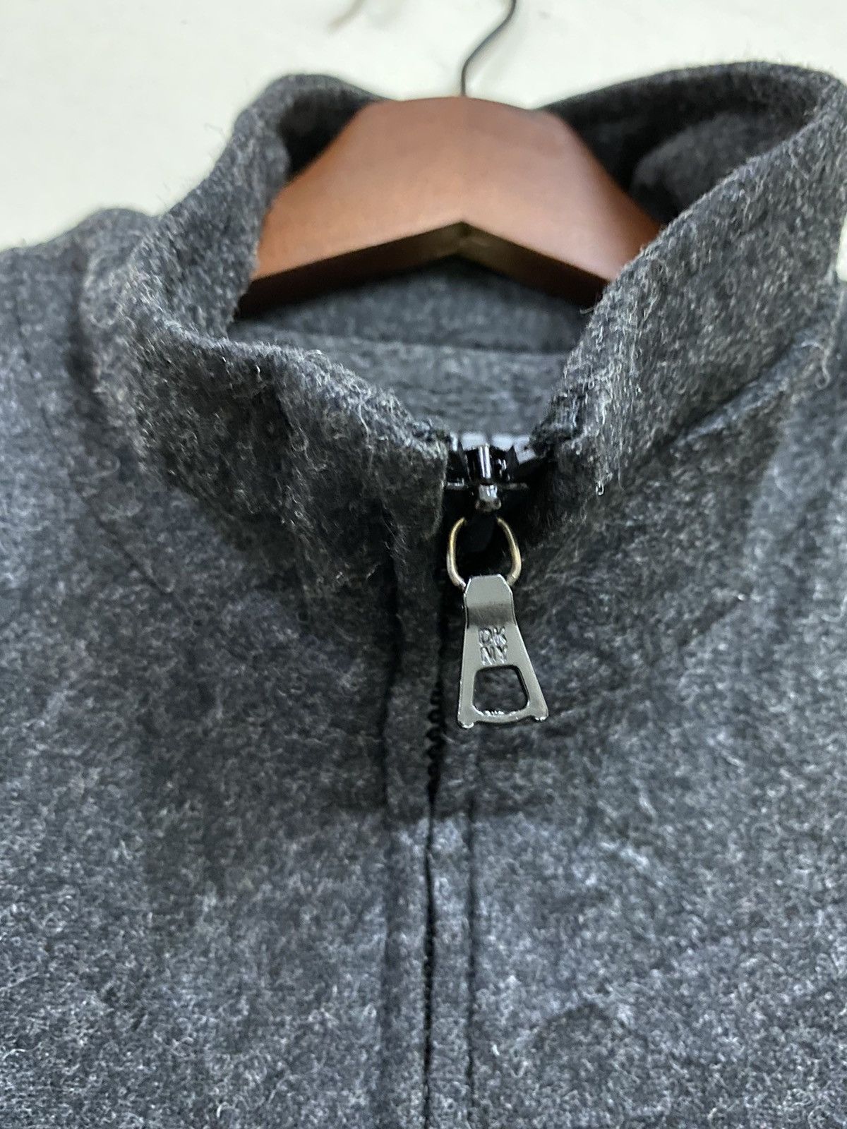 DKNY × Designer × Donna Karan Donna Karan New York DKNY Wool Jacket Half Zip Size US S / EU 44-46 / 1 - 6 Thumbnail