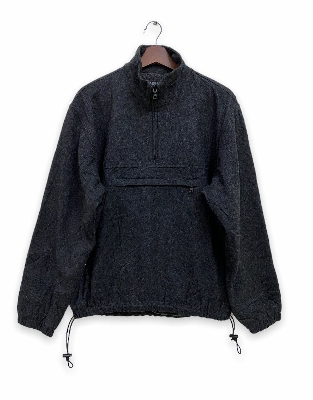DKNY × Designer × Donna Karan Donna Karan New York DKNY Wool Jacket Half Zip Size US S / EU 44-46 / 1 - 1 Thumbnail