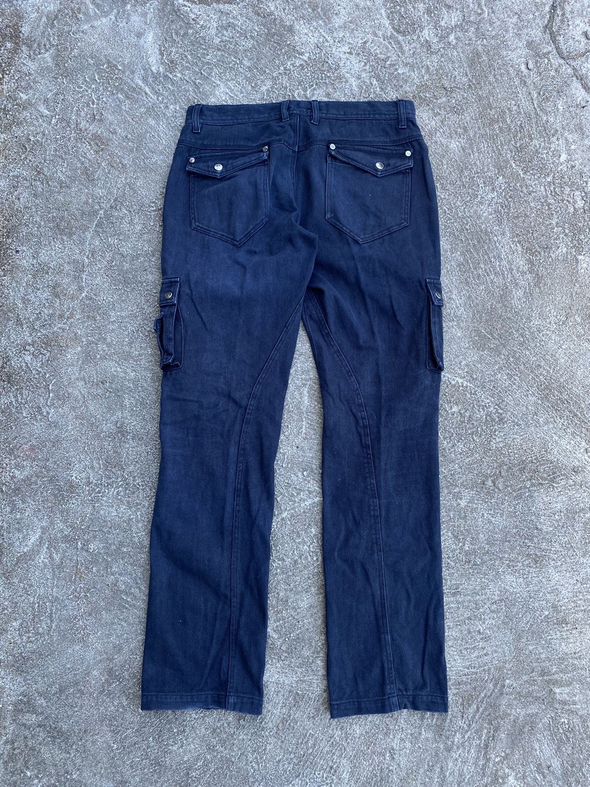 20471120 × Hysteric Glamour × Japanese Brand 💸BINDINGOFFER💸SEMANTIC DESIGN CARGO MULTIPOCKET PANTS Size US 33 - 3 Thumbnail