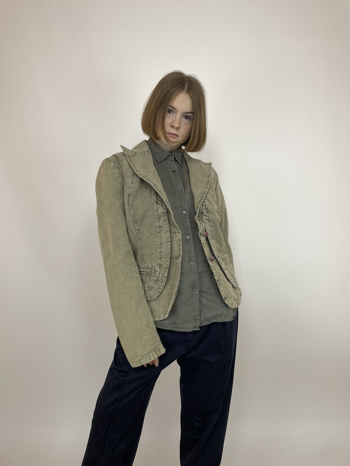 Vintage KOR@KOR Waded Vintage Blazer jacket Womens size 46 Size L / US 10 / IT 46 - 5 Thumbnail