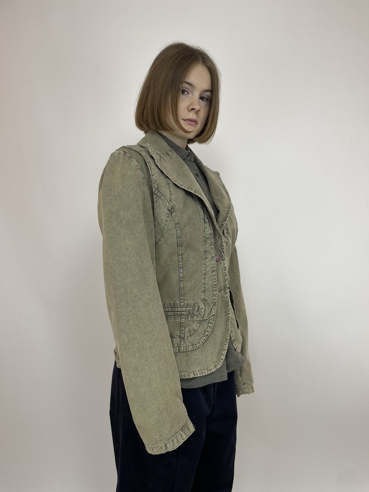 Vintage KOR@KOR Waded Vintage Blazer jacket Womens size 46 Size L / US 10 / IT 46 - 4 Thumbnail