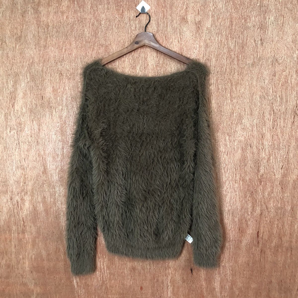 Japanese Brand Azul Shag Shaggy soft Fur Mohair Knitwear #6461 Size S / US 4 / IT 40 - 6 Thumbnail