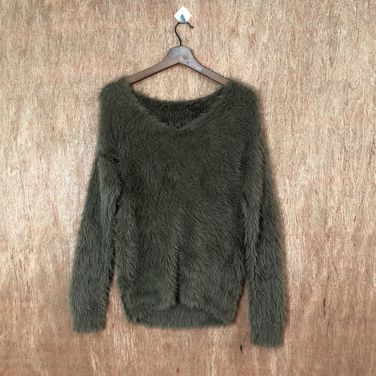 Azul Shag Shaggy soft Fur Mohair Knitwear #6461