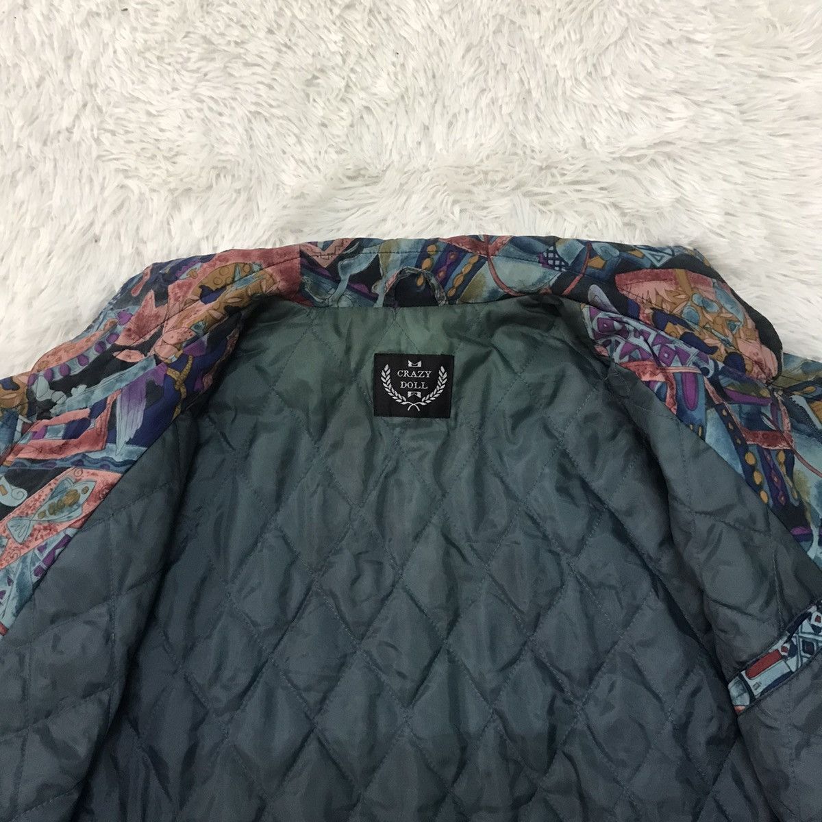 Japanese Brand Crazy Doll Full Printed Cozy Art Jacket Size US M / EU 48-50 / 2 - 15 Thumbnail