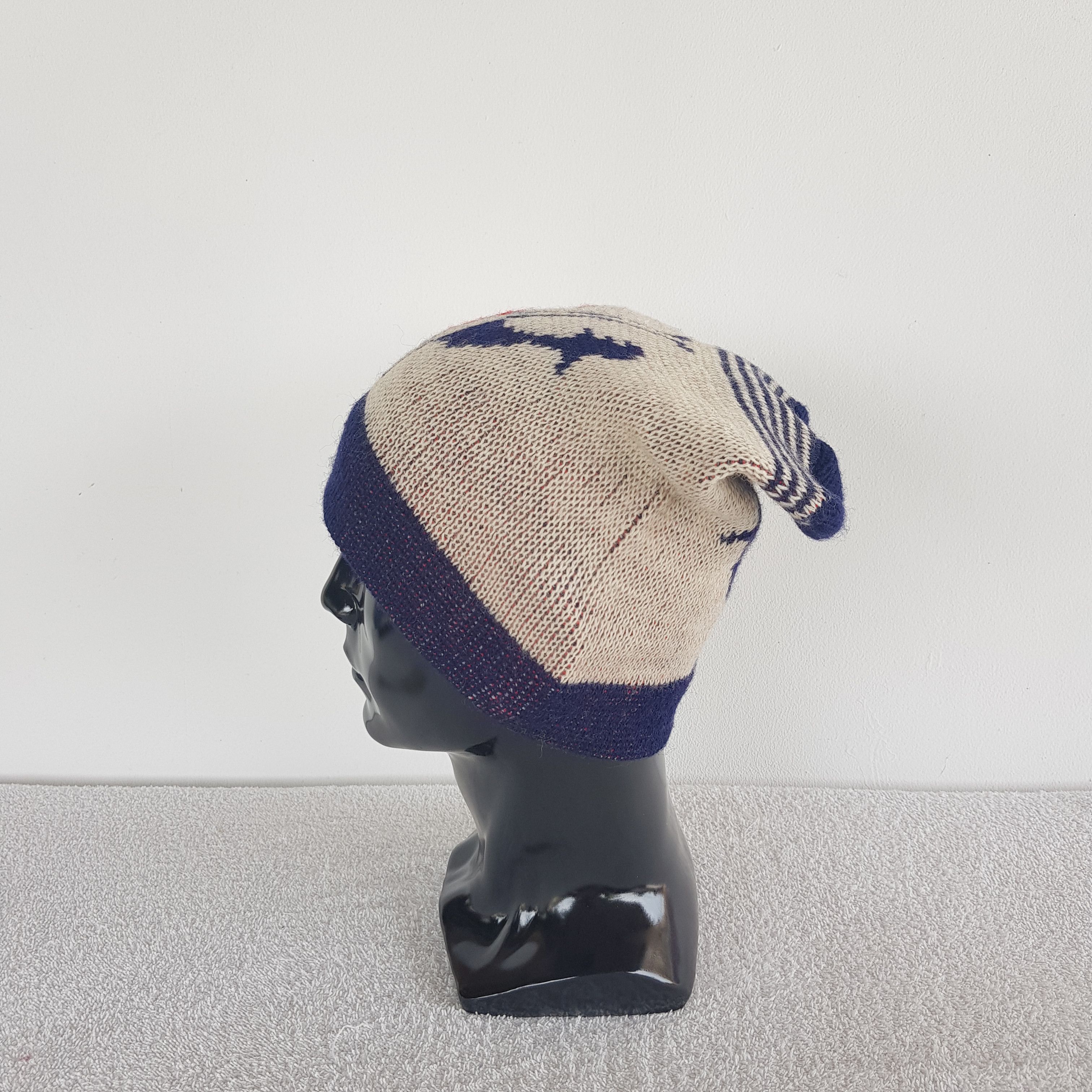 Japanese Brand × Vintage Devise et Gay Beanie Snow Cap Japanese Hats - AC10183. Size ONE SIZE - 5 Thumbnail