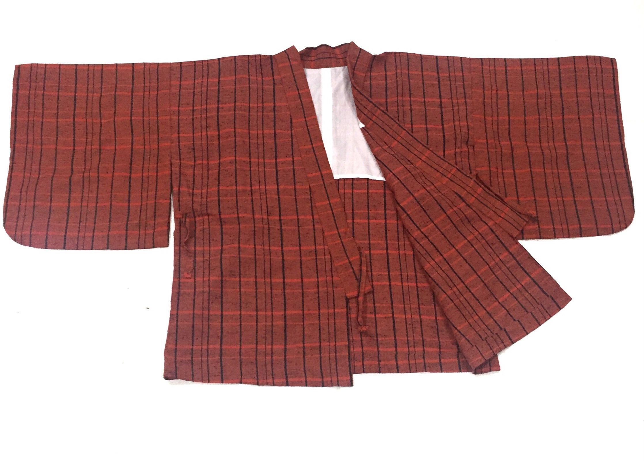 Japanese Brand Japanese Traditional Hanten Plaid Tartan Kimono Japan Style Size US XL / EU 56 / 4 - 4 Thumbnail