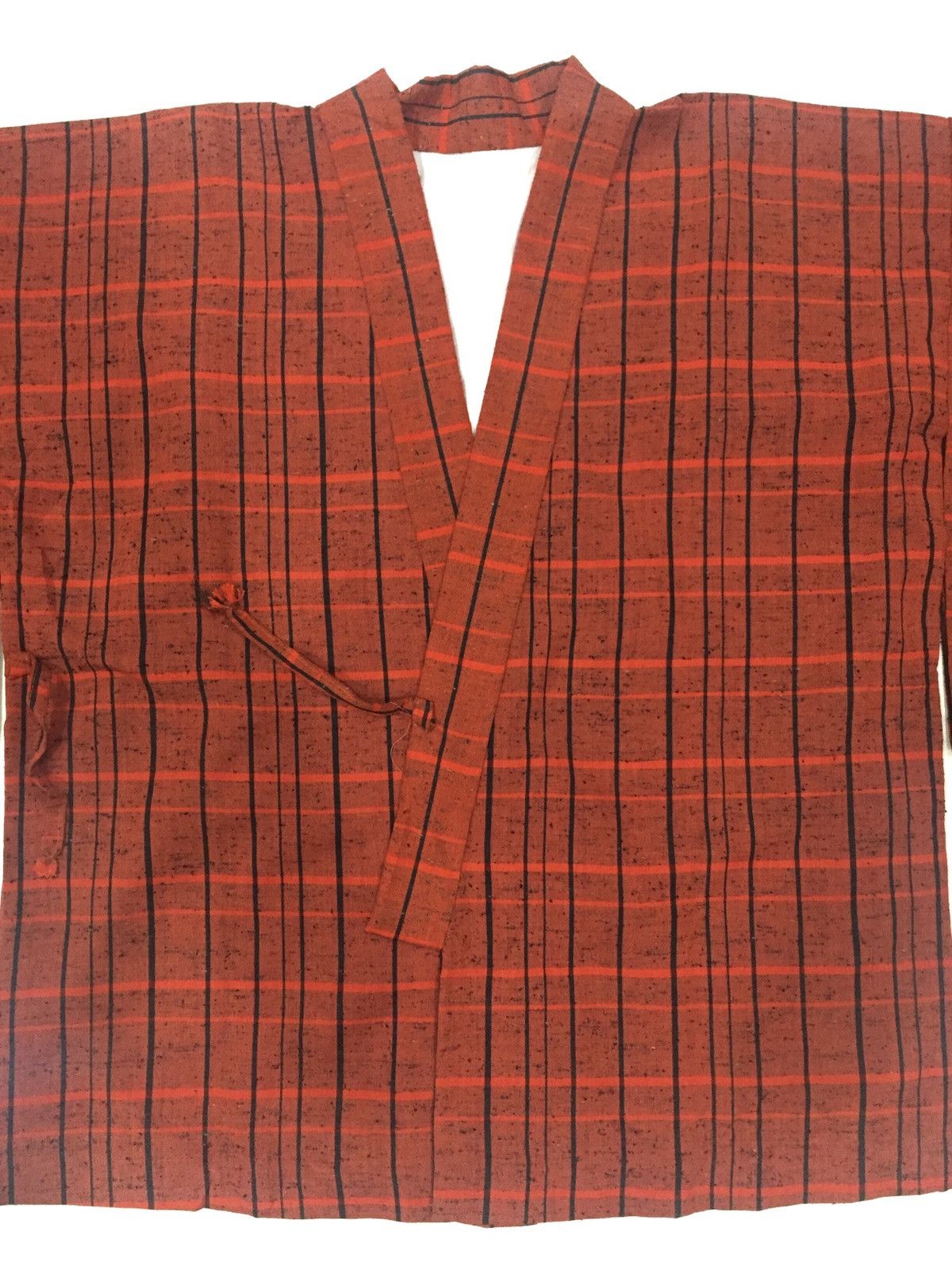 Japanese Brand Japanese Traditional Hanten Plaid Tartan Kimono Japan Style Size US XL / EU 56 / 4 - 3 Thumbnail