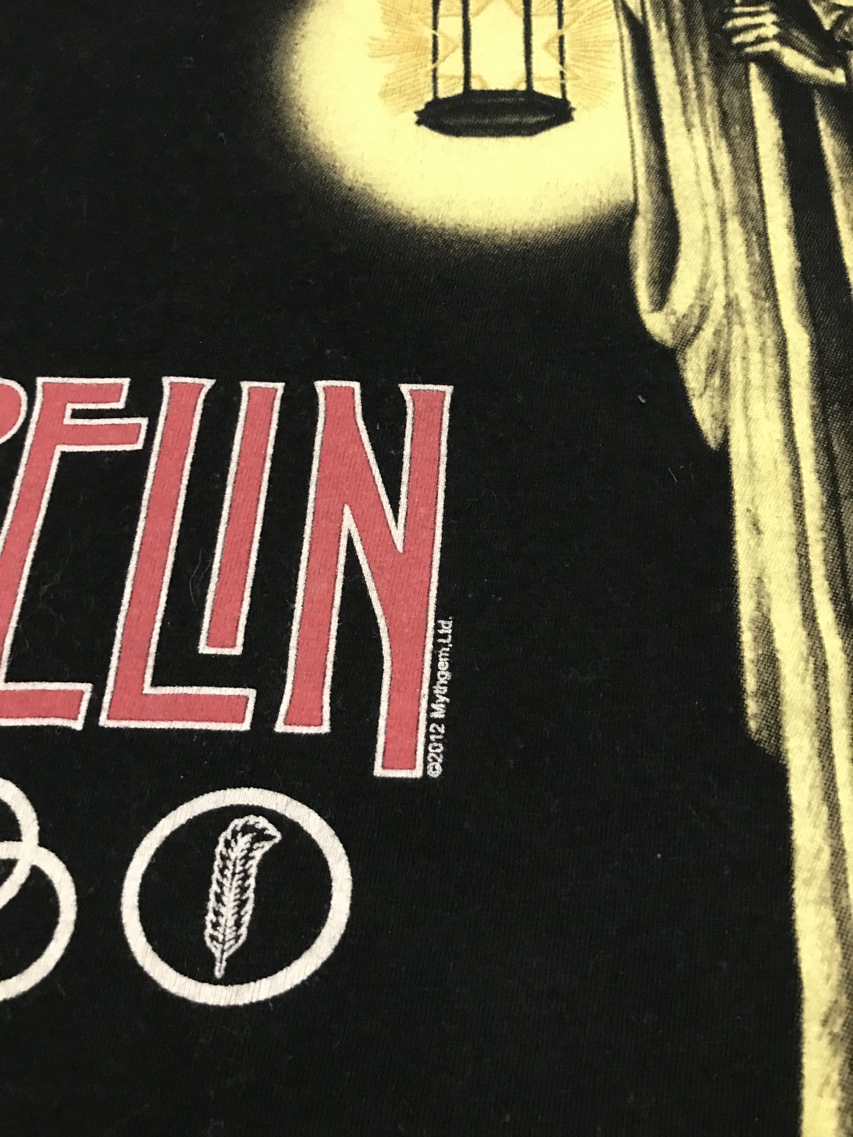 Band Tees Led zeppelin Copyright Mythgem 2012 tee Size US M / EU 48-50 / 2 - 5 Thumbnail