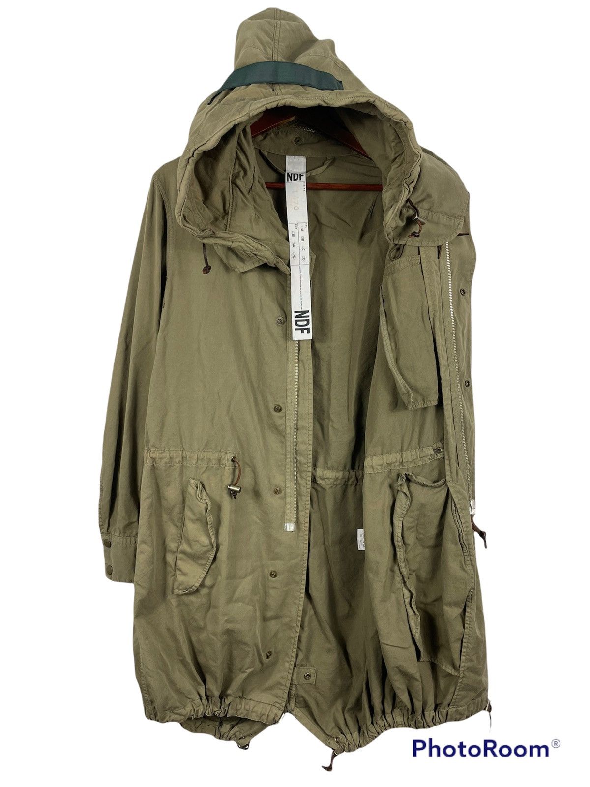 Nude: Masahiko Maruyama Nude : Masahiko Maruyama Fishtail Parka Jacket Size US M / EU 48-50 / 2 - 2 Thumbnail